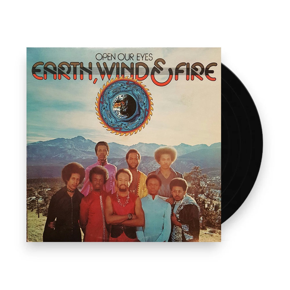 Packshot: Earth, Wind & Fire – Open Our Eyes Vinyl LP | Relix