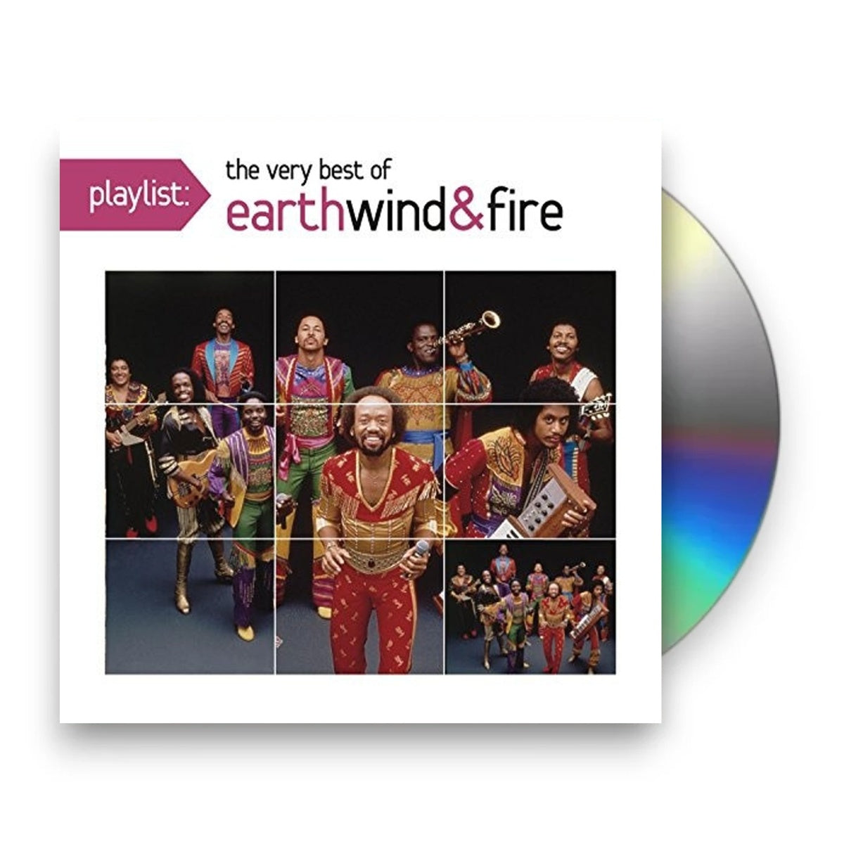 Packshot: Earth, Wind & Fire – Playlist: Very Best of CD | Relix