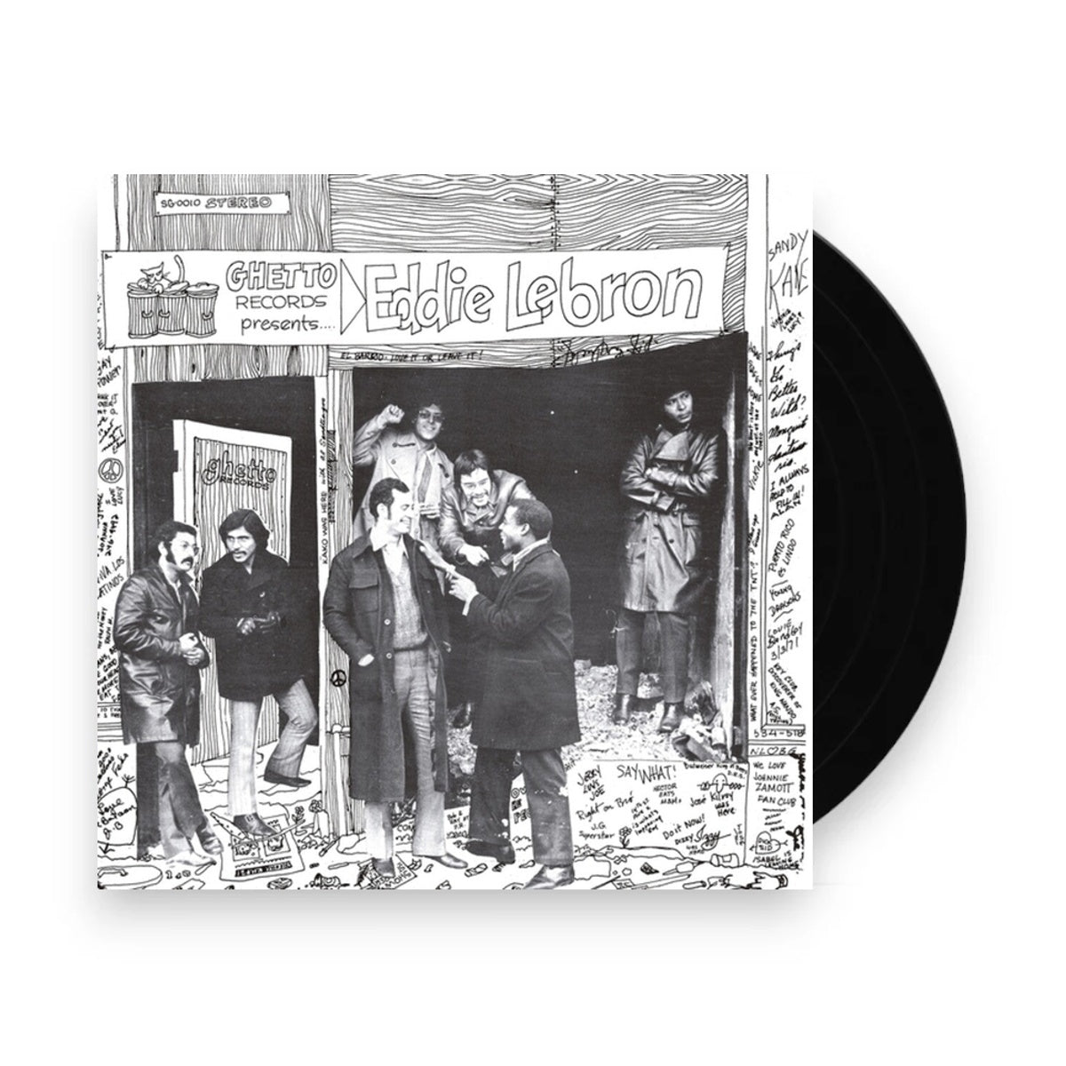 Packshot: Eddie Lebron – Ghetto Records Presents (LP Vinyl) Vinyl LP | Relix