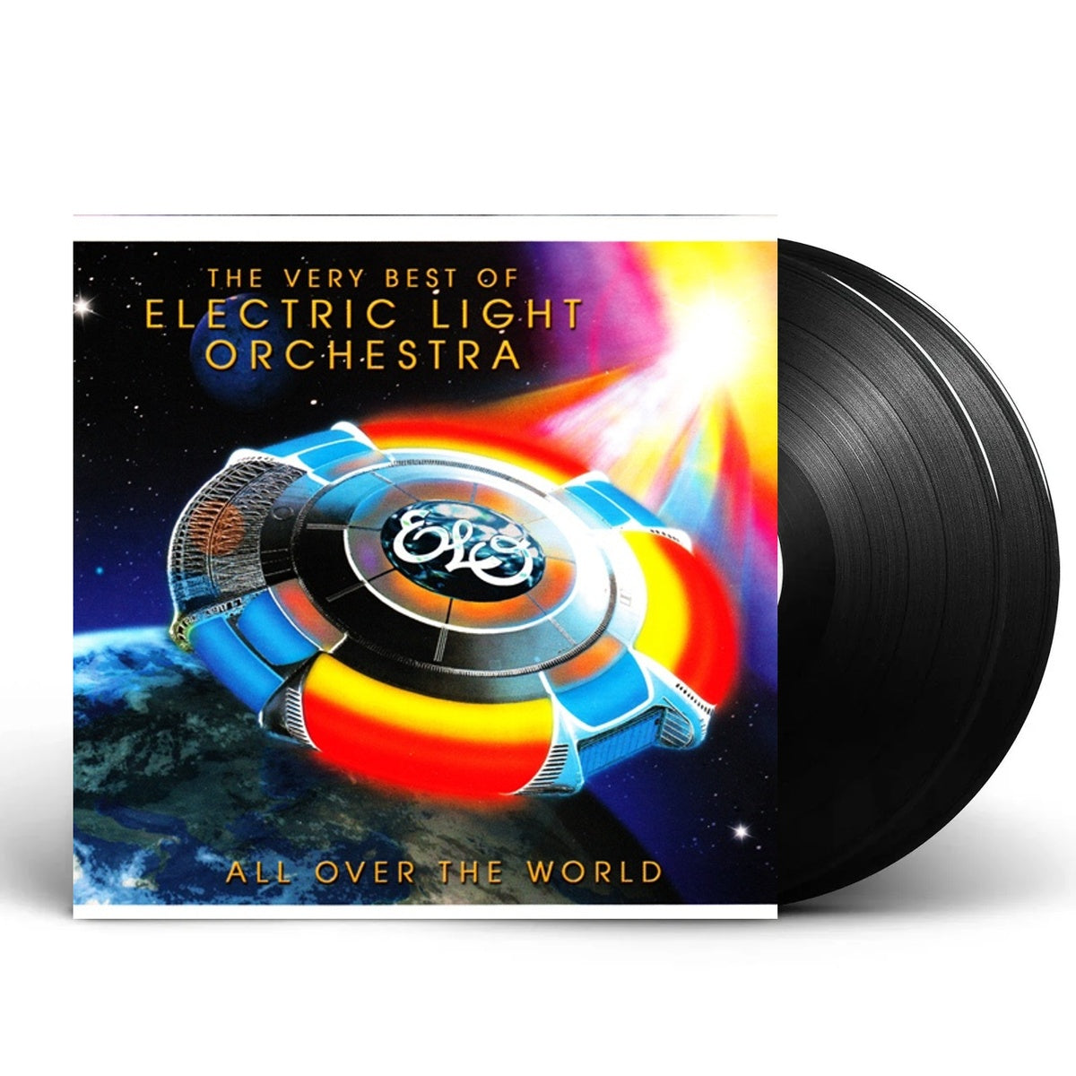 Packshot: Electric Light Orchestra – All Over The World: The Very Best of Electric Light Orchestra Vinyl LP | Relix