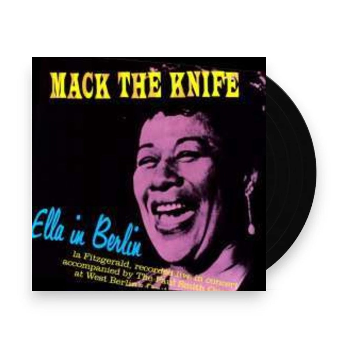 Packshot: Ella Fitzgerald – Mack The Knife: Ella In Berlin Vinyl LP | Relix
