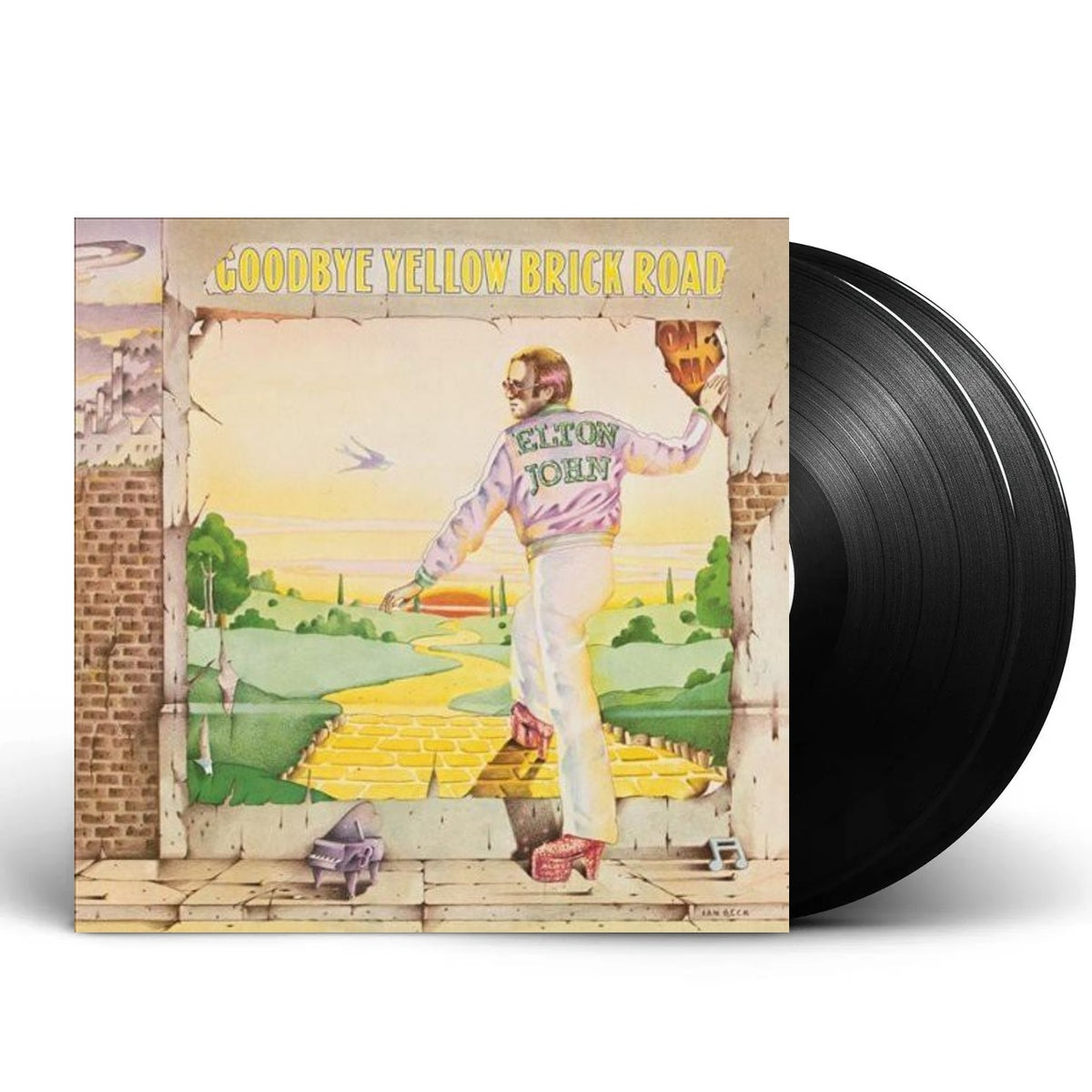 Packshot: Elton John – Goodbye Yellow Brick Road: 40th Anniversary (Remastered 4-LP Vinyl) Vinyl LP | Relix
