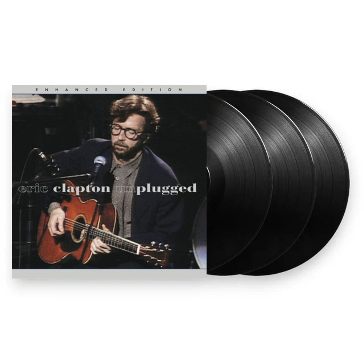 Packshot: Eric Clapton – Unplugged: Enhanced Edition Vinyl LP | Relix