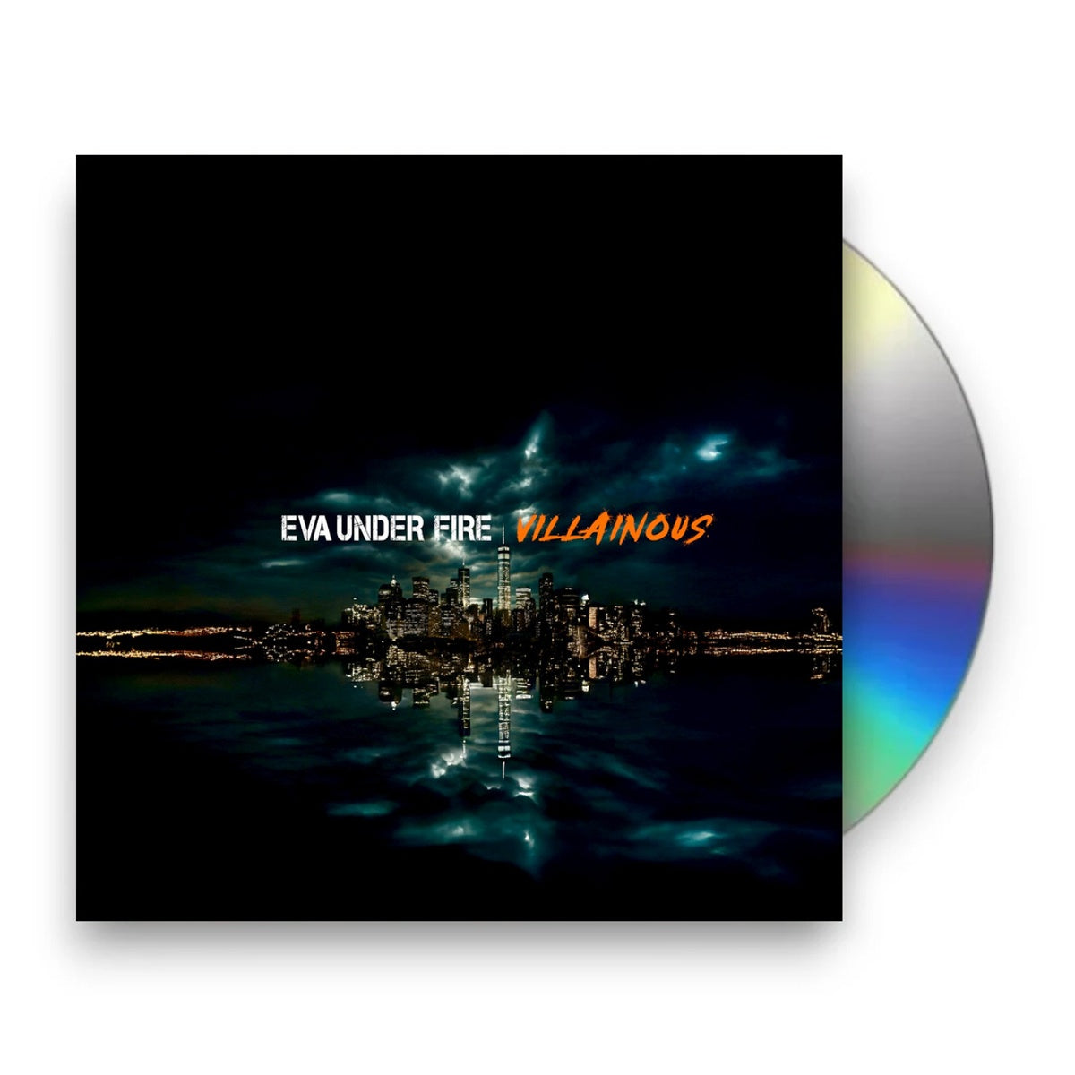 Packshot: Eva Under Fire – Villainous CD | Relix