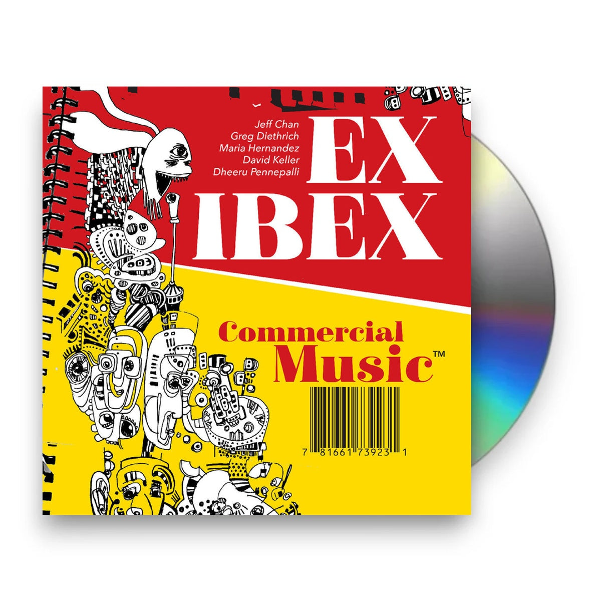 Packshot: Ex Ibex – Commercial Music (CD) CD | Relix