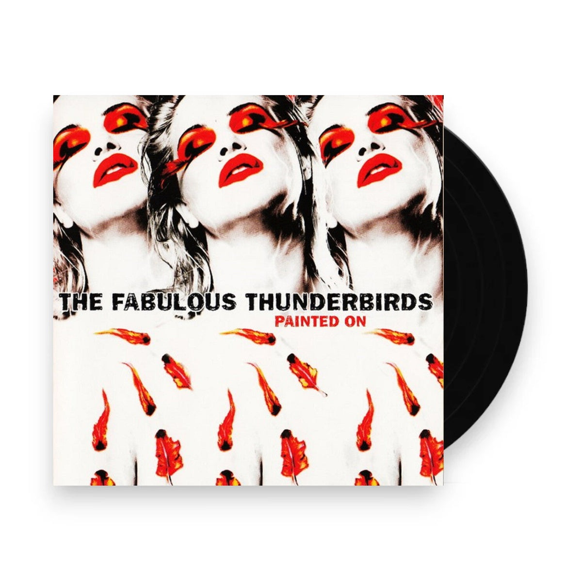 Packshot: Fabulous Thunderbirds – Painted on (translucent Red Vinyl/limited Edition) Vinyl LP | Relix