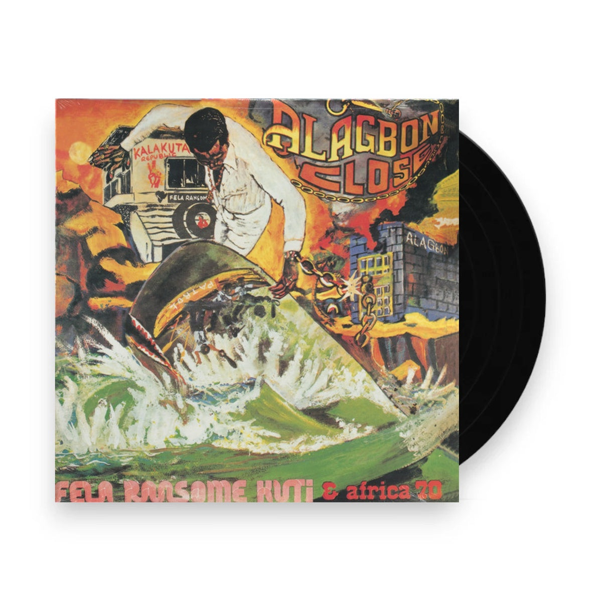 Packshot: Fela Kuti – Alagbon Close (Download Included LP Vinyl) Vinyl LP | Relix