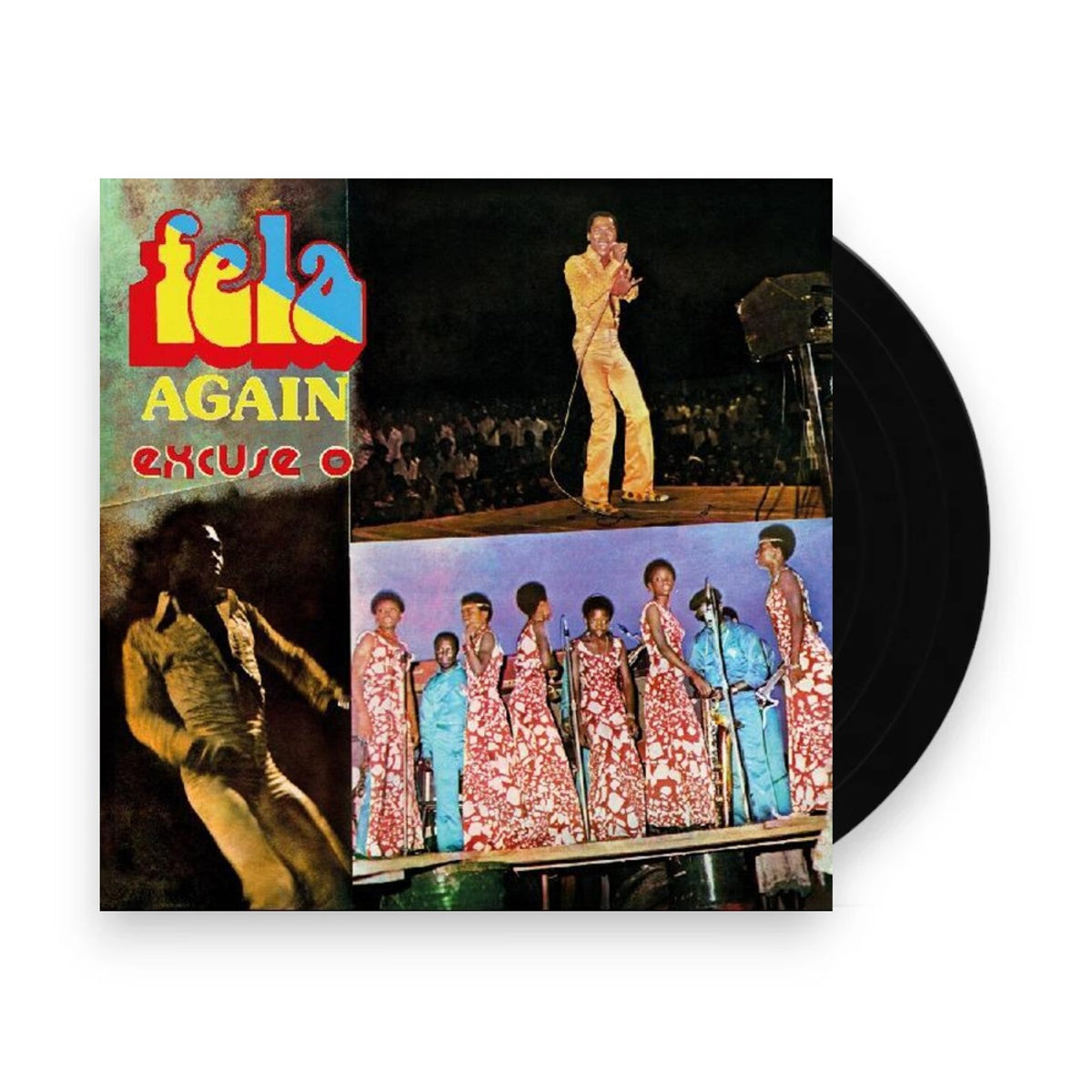 Packshot: Fela Kuti – Excuse-O (Clear, Org LP Vinyl) Vinyl LP | Relix