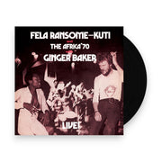 Packshot: Fela Kuti – Fela Live With Ginger Baker (Download Included LP Vinyl) Vinyl LP | Relix