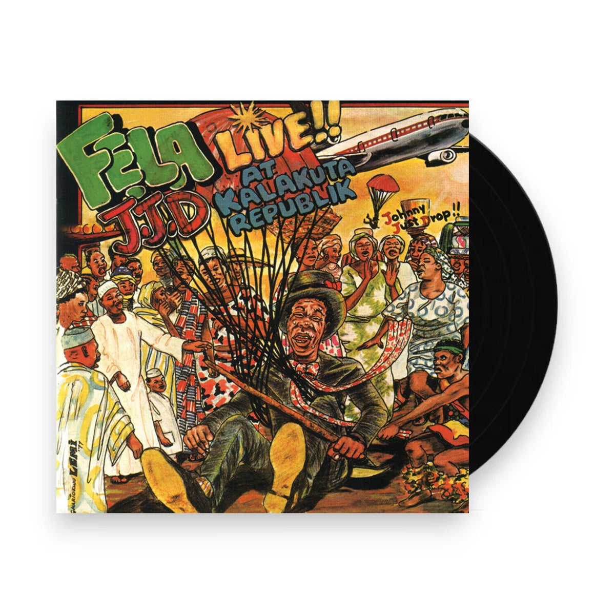 Packshot: Fela Kuti – J.j.d. (johnny Just Drop LP Vinyl) Vinyl LP | Relix