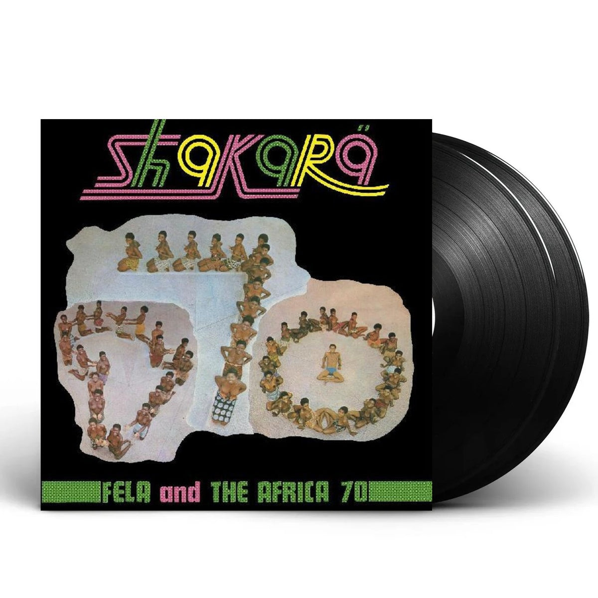 Packshot: Fela Kuti – Shakara (Colored, Pnk, Wsv, Ylw, Aniv LP Vinyl) Vinyl LP | Relix