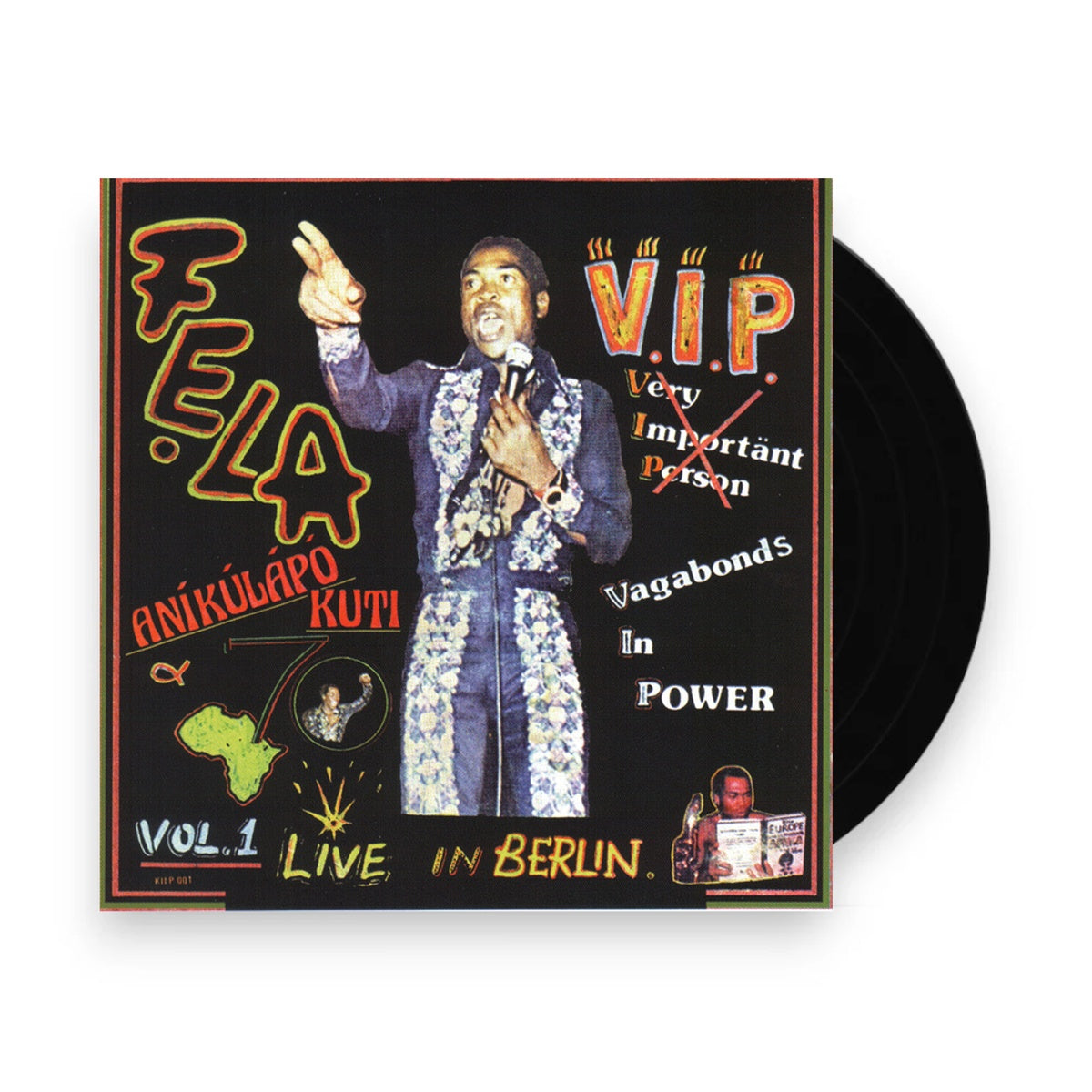 Packshot: Fela Kuti – V.i.p. Vinyl LP | Relix