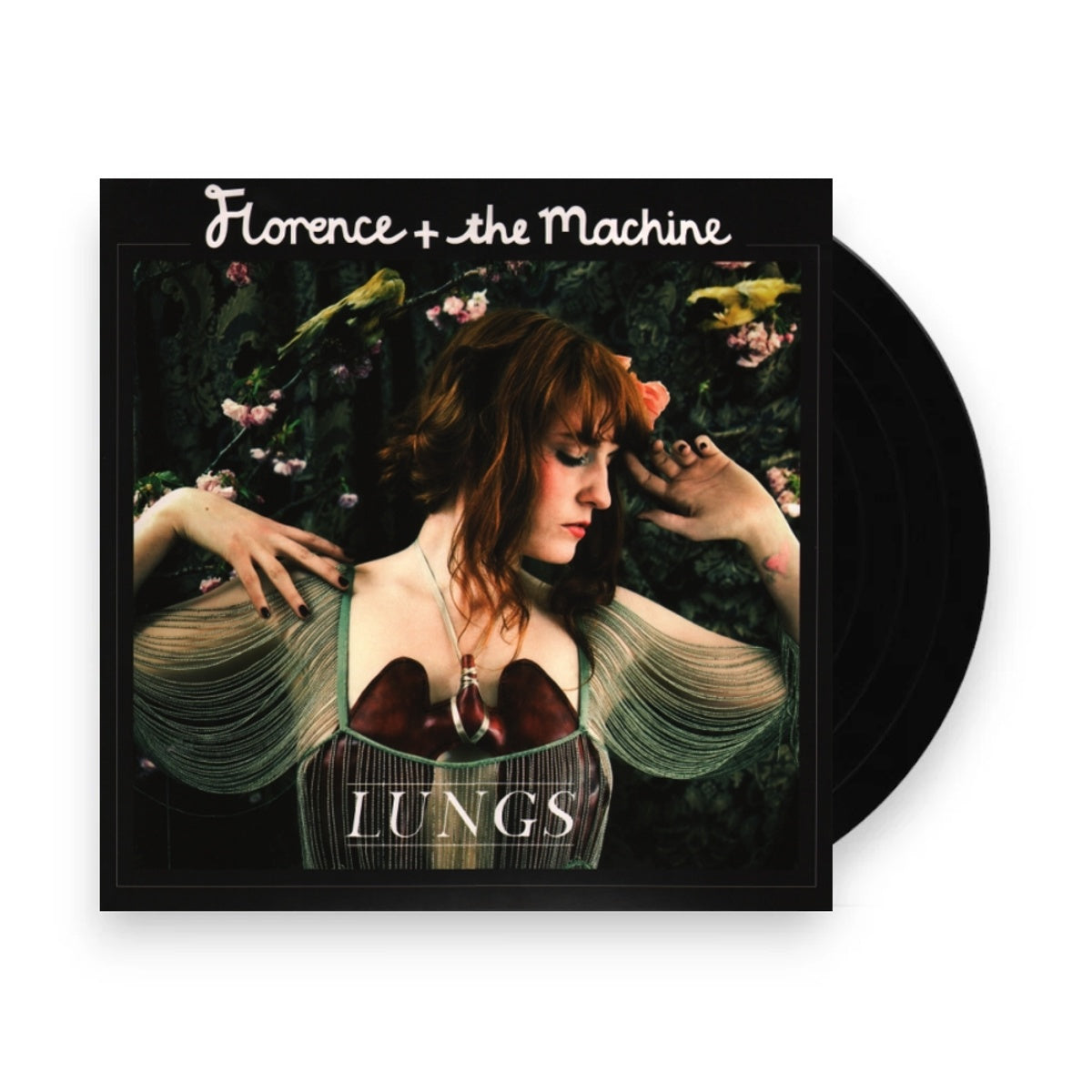 Packshot: Florence + The Machine – Lungs (Download Included 2-LP Vinyl) Vinyl LP | Relix