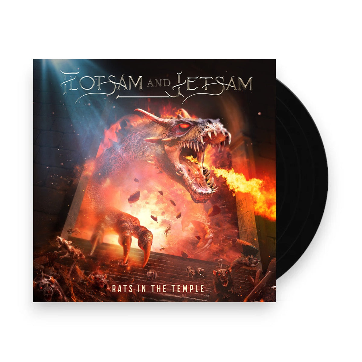 Packshot: Flotsam and Jetsam – Rats In The Temple (LP Vinyl) Vinyl LP | Relix