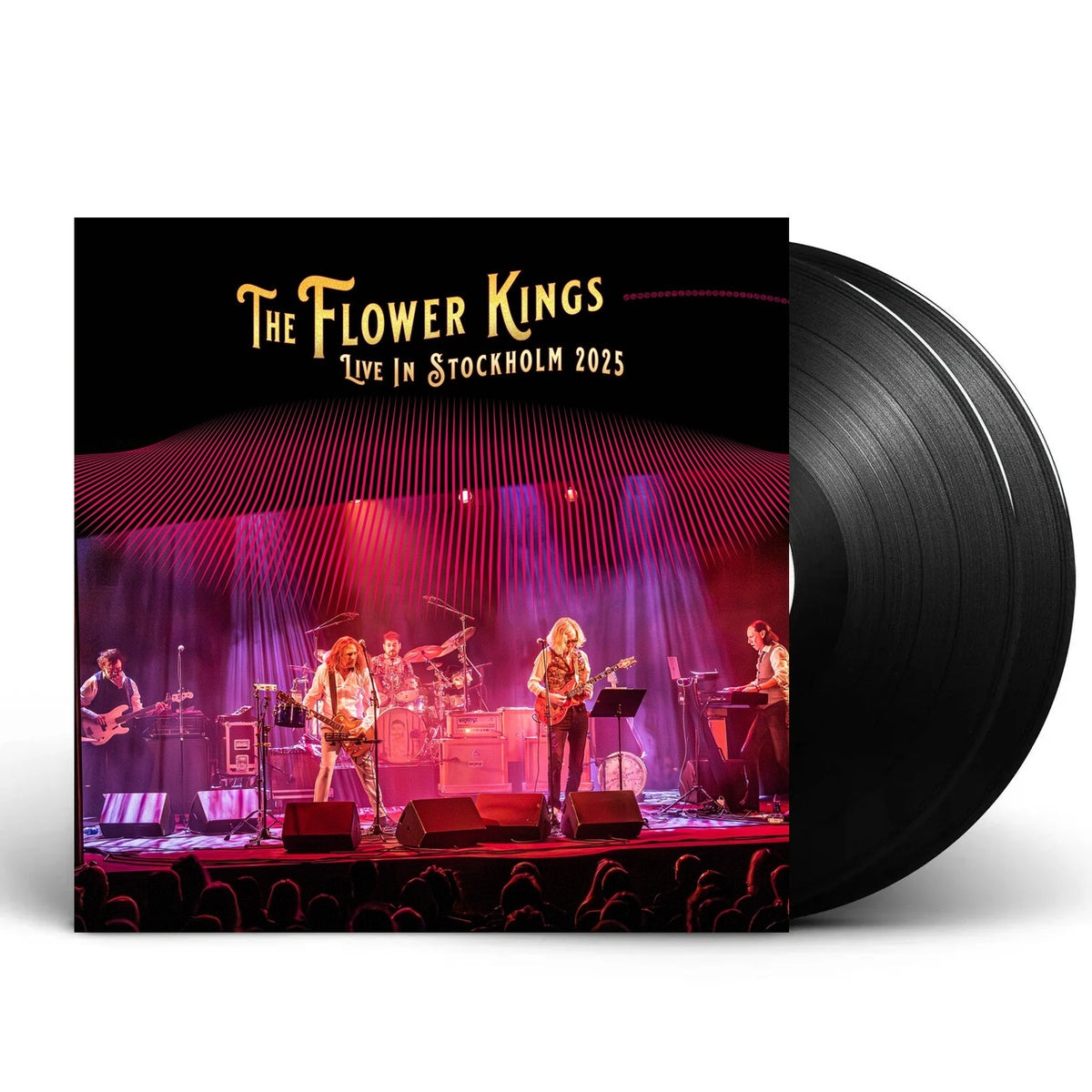 Packshot: Flower Kings – Live In Stockholm 2025 (180 Gram Clear Black LP Vinyl) Vinyl LP | Relix