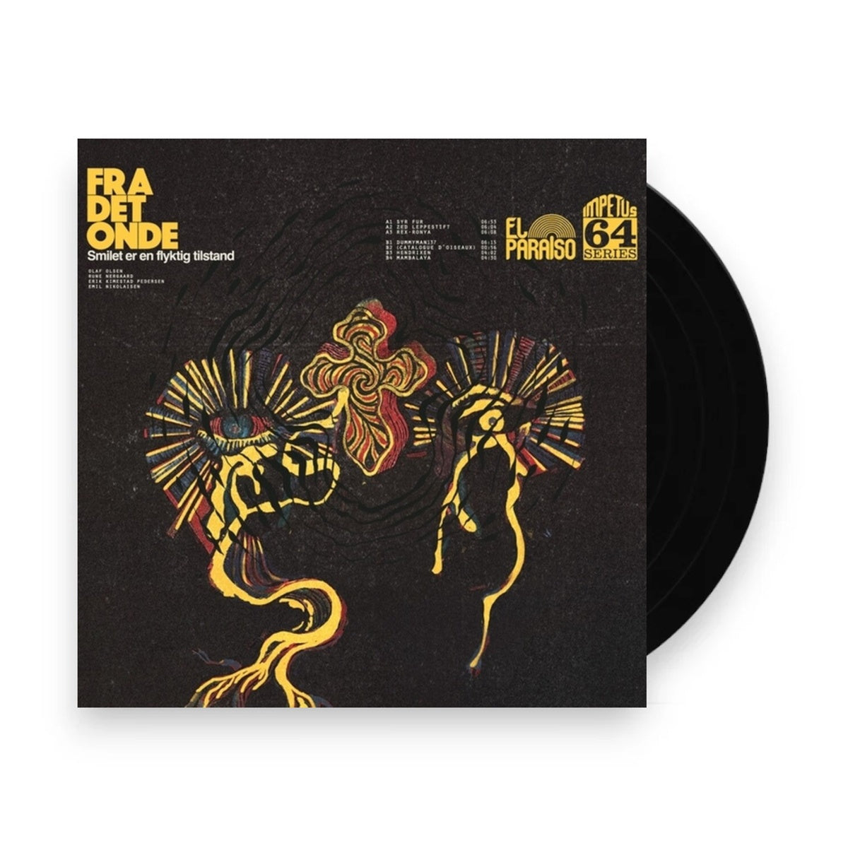 Packshot: Fra Det Onde – Smilet Er En Flyktig Tilstand Vinyl LP | Relix