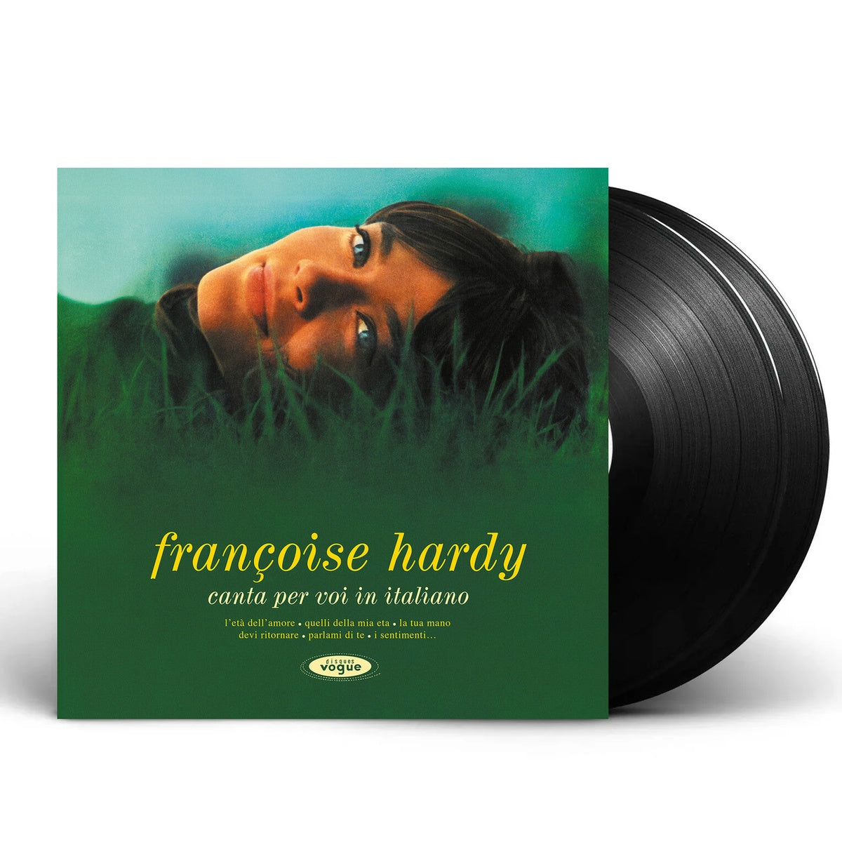 Packshot: Francoise Hardy – Canta Per Voi In Italiano (Green LP Vinyl) Vinyl LP | Relix