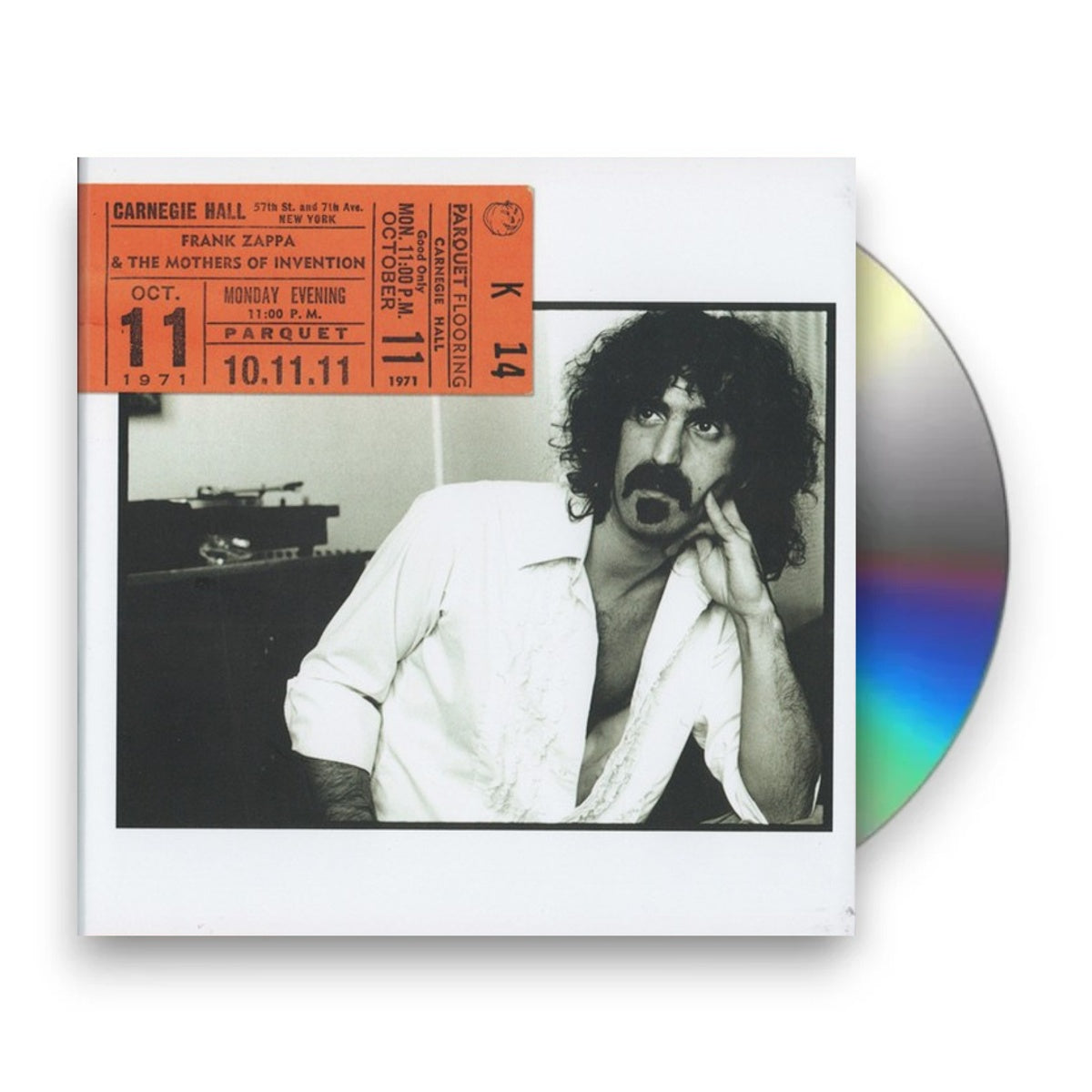 Packshot: Frank Zappa – Carnegie Hall CD | Relix