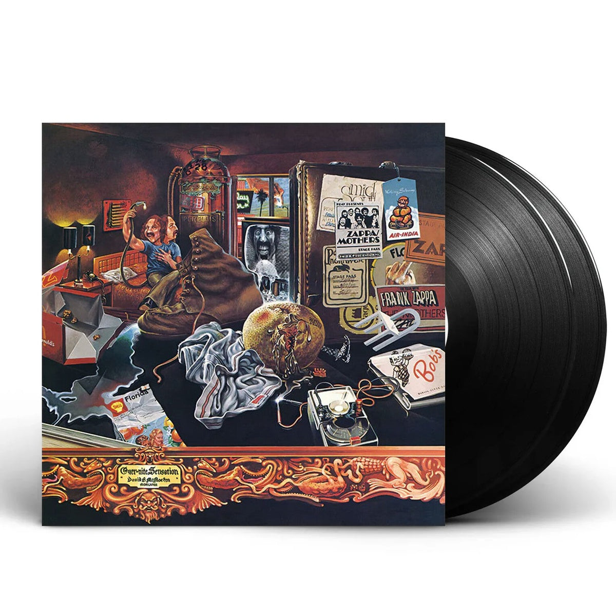 Packshot: Frank Zappa – Over-Nite Sensation: 50th Anniversary Vinyl LP | Relix