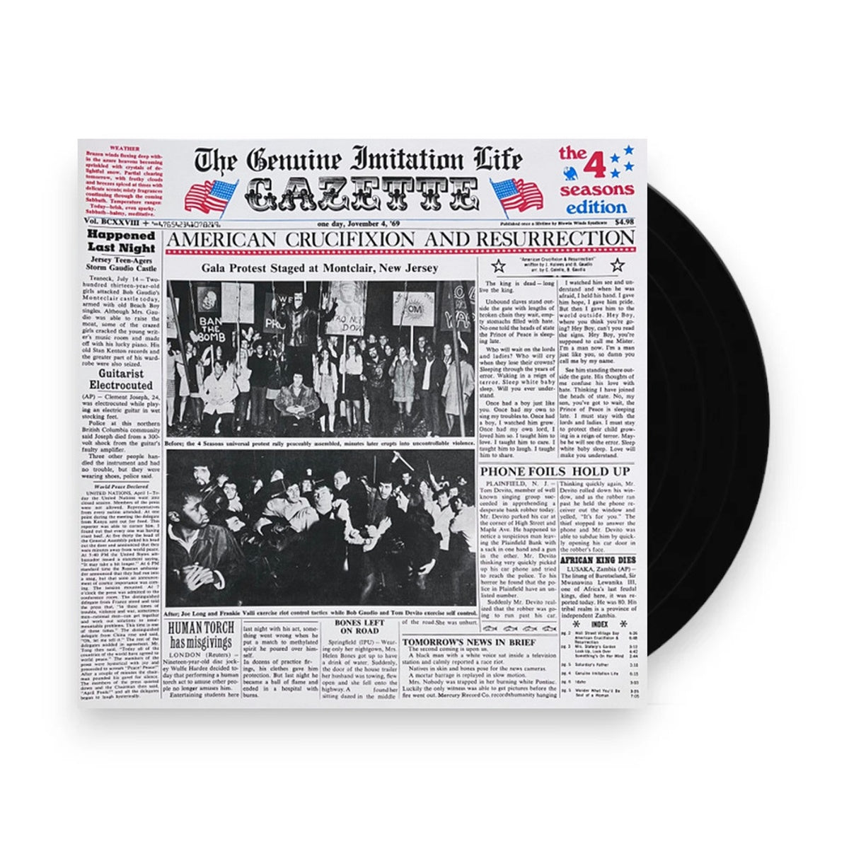 Packshot: Frankie Valli  & The Four Seasons – Genuine Imitation Life Gazette (Ofgv) [Record Store Day] Vinyl LP | Relix