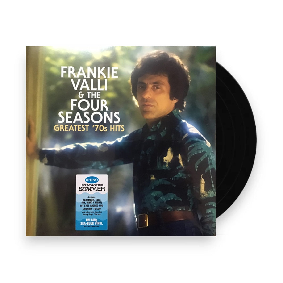 Packshot: Frankie Valli  & The Four Seasons – Greatest '70s Hits (Blue, Colored, Bme LP Vinyl) Vinyl LP | Relix