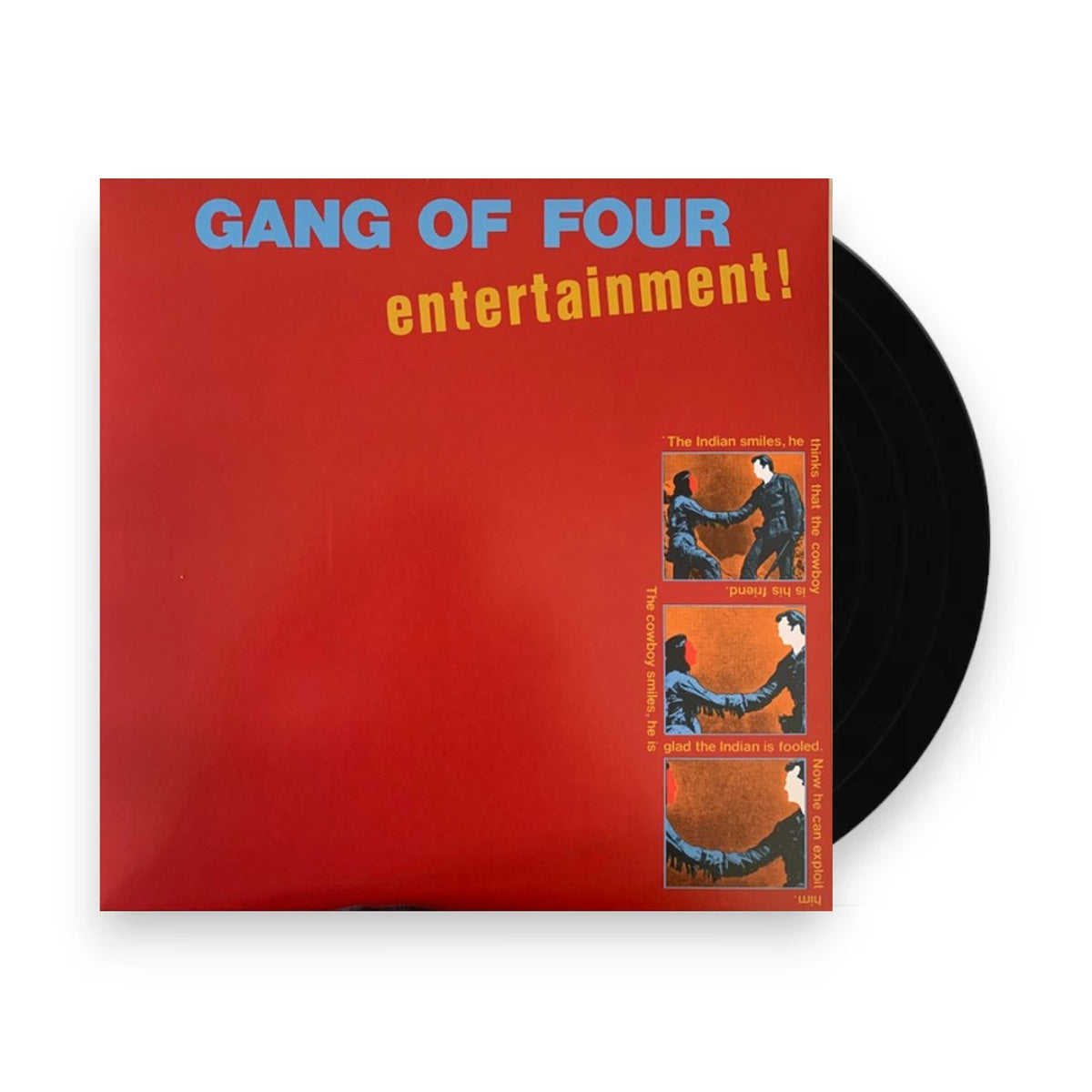 Packshot: Gang Of Four – Entertainment Vinyl LP | Relix