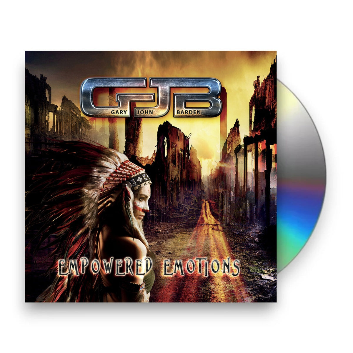 Packshot: Gary Barden  John – Empowered Emotions (CD) CD | Relix
