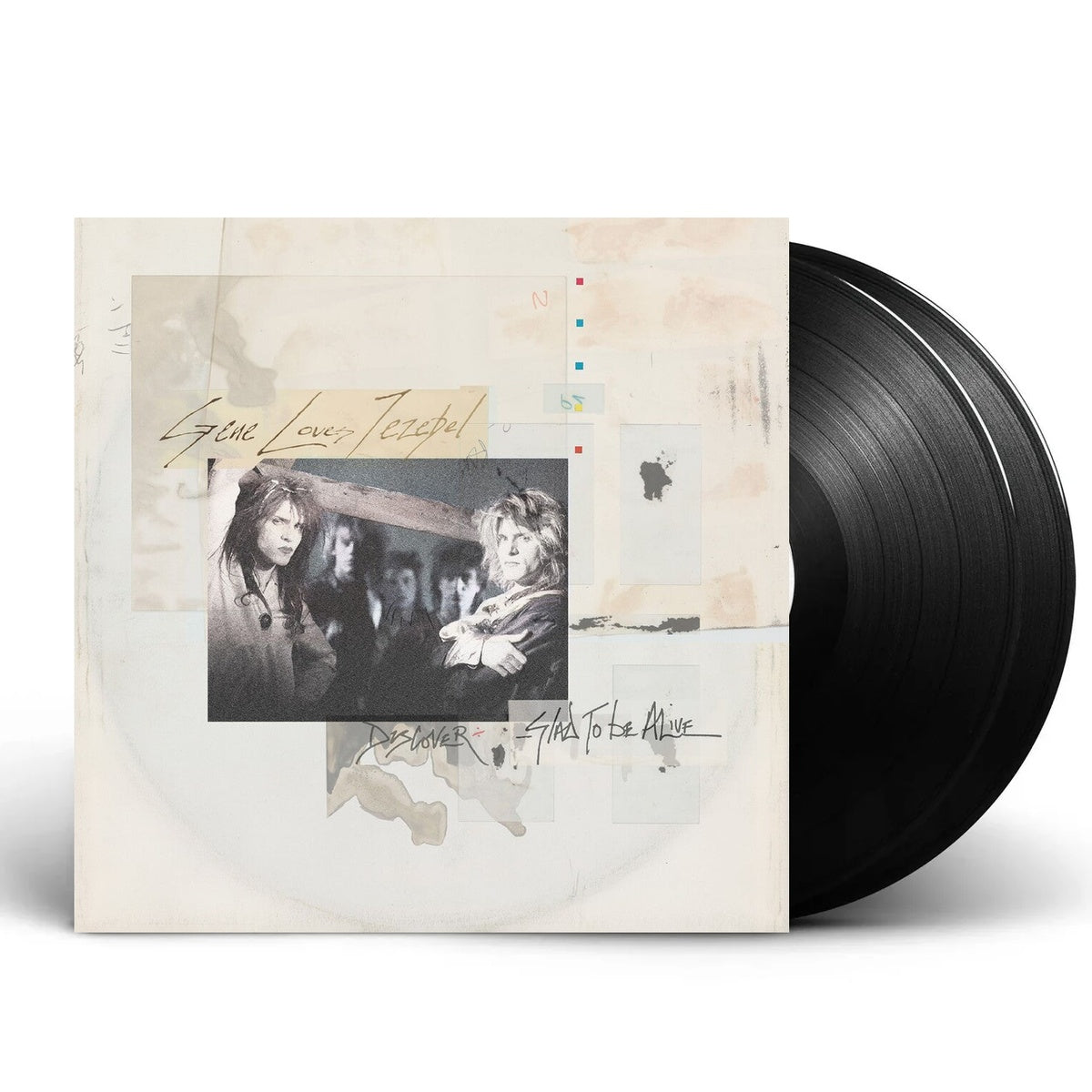 Packshot: Gene Loves Jezebel – Discover + Glad To Be Alive - 40th (Aniv, Exp LP Vinyl) Vinyl LP | Relix