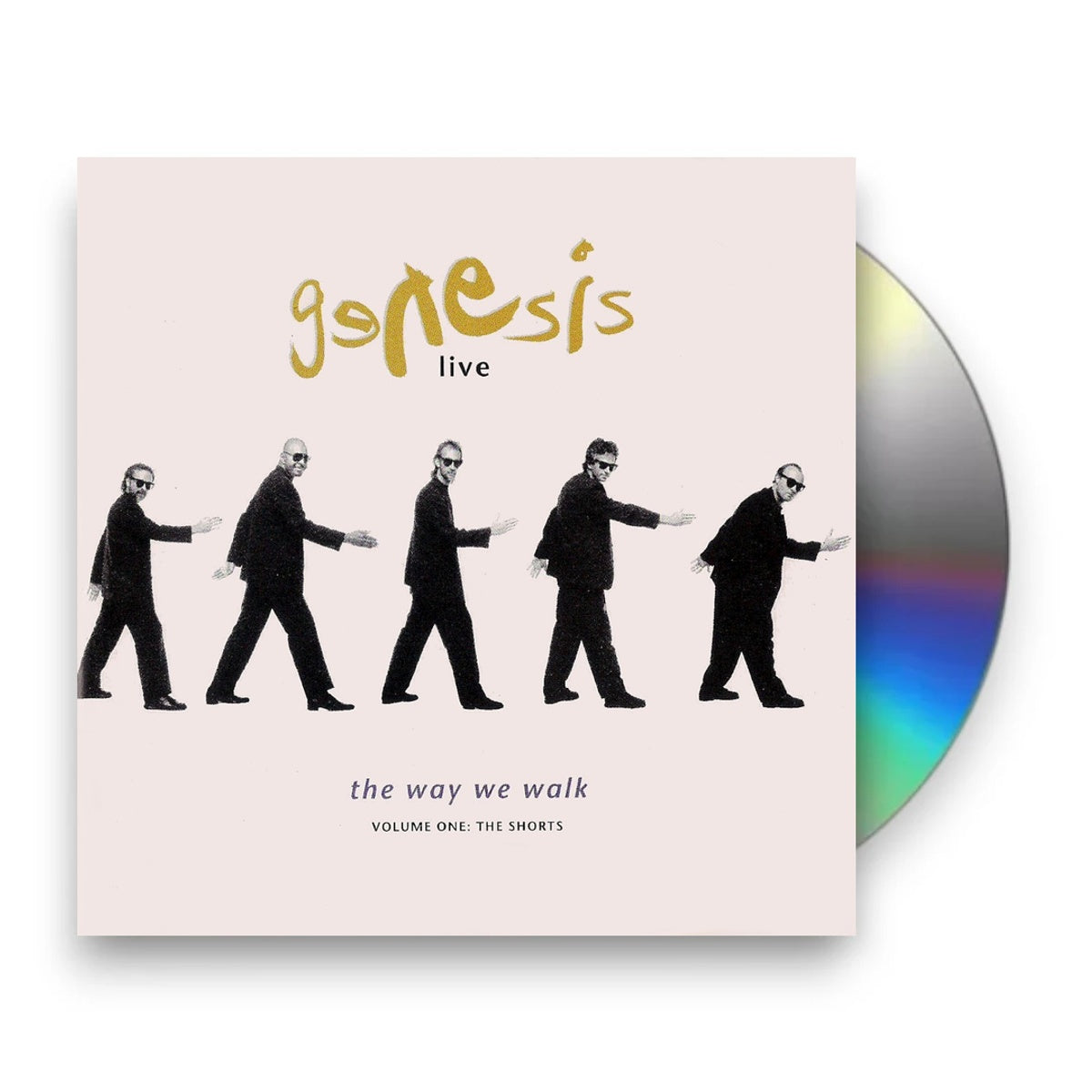 Packshot: Genesis – Live: We Walk 1--Shorts CD | Relix