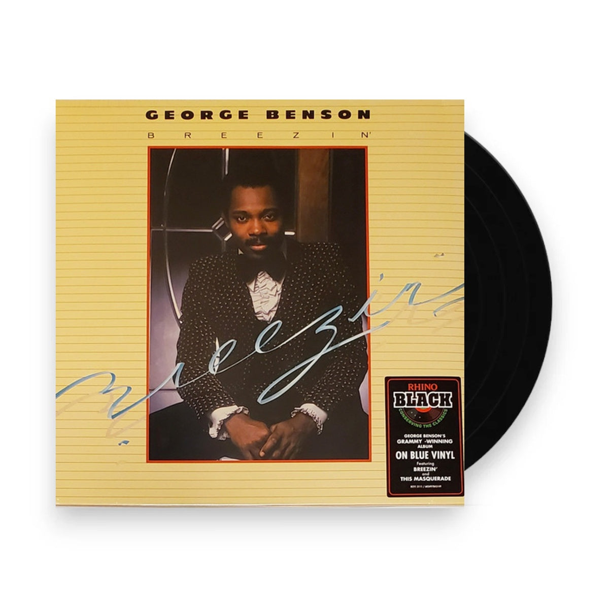 Packshot: George Benson – Breezin' (Blue/Badge LP Vinyl) Vinyl LP | Relix