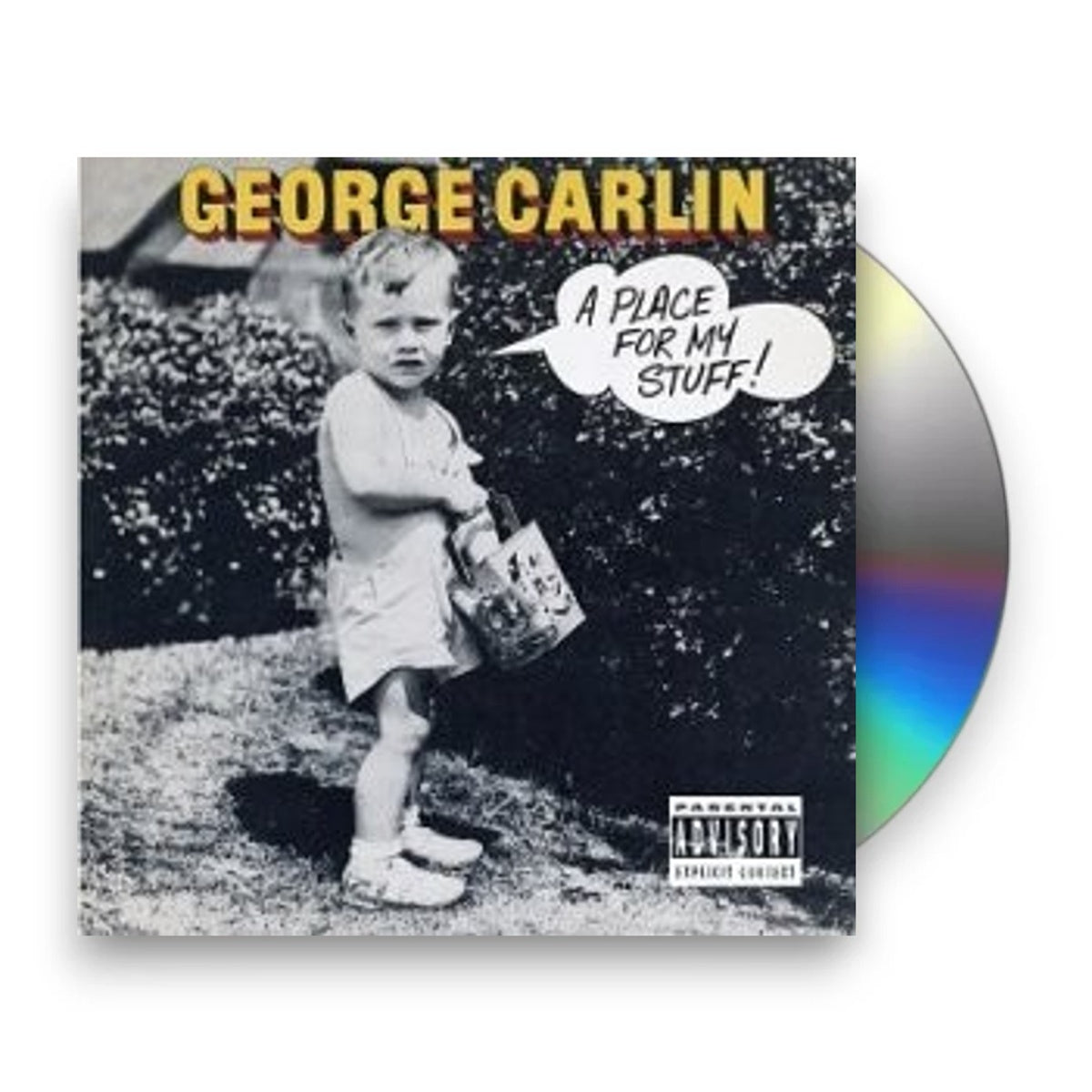 Packshot: George Carlin – A Place For My Stuff CD | Relix
