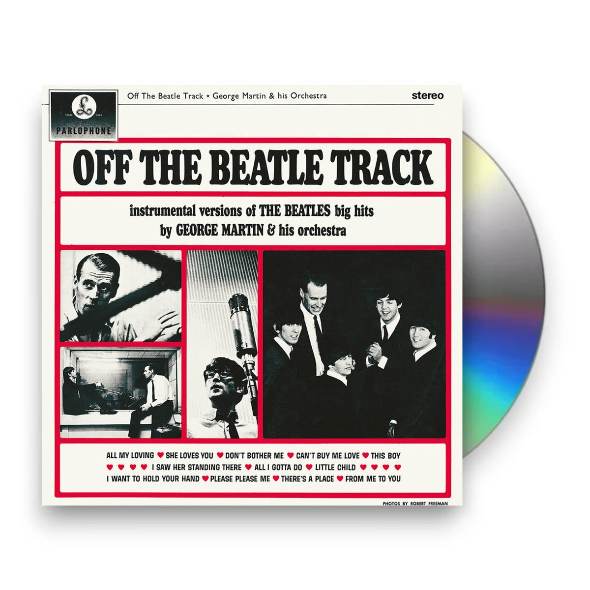 Packshot: George Martin  & His Orchestra – Off The Beatle Track (Sft CD) CD | Relix