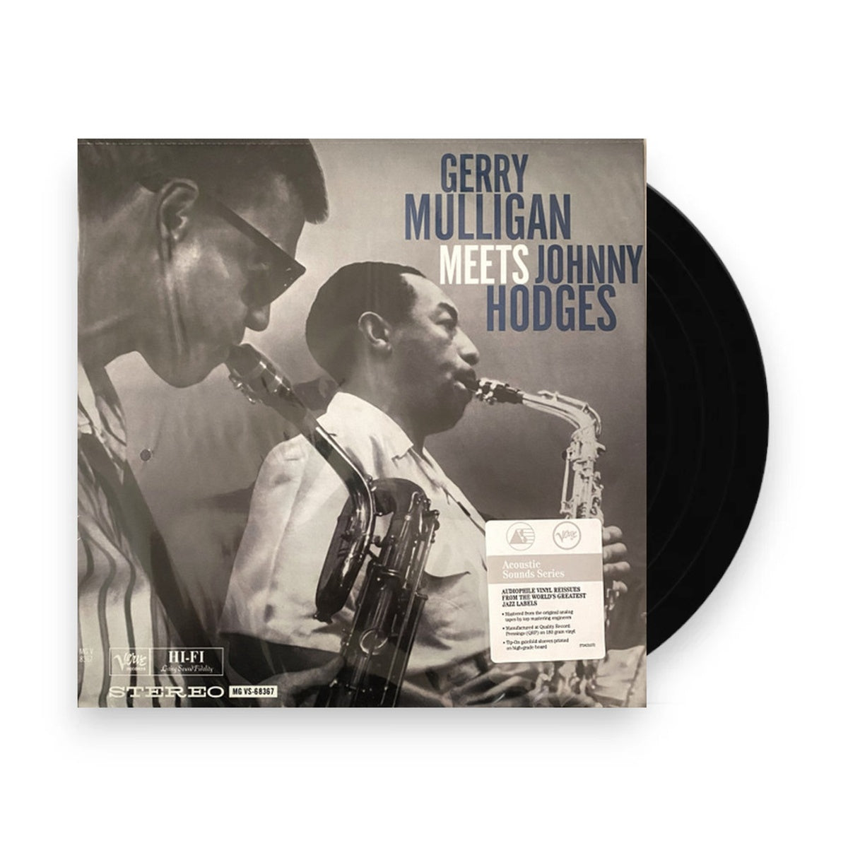 Packshot: Gerry Mulligan & Johnny Hodges – Gerry Mulligan Meets Johnny Hodges (180 Gram LP Vinyl) Vinyl LP | Relix