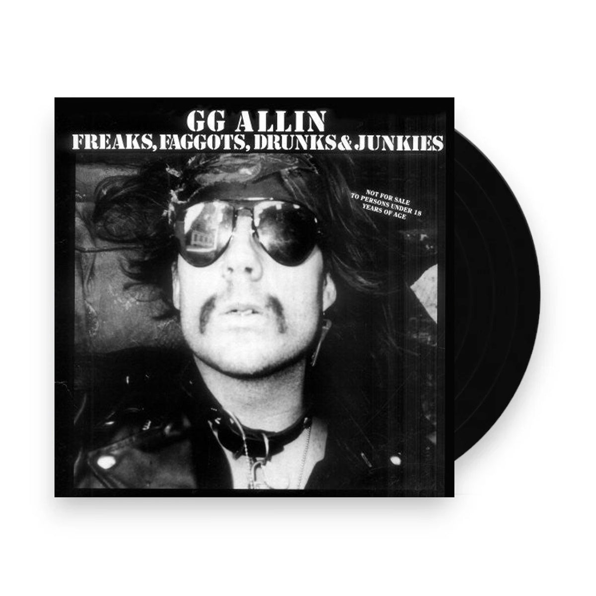 Packshot: Gg Allin – Freaks, Faggots, Drunks and Junkies (LP Vinyl) Vinyl LP | Relix