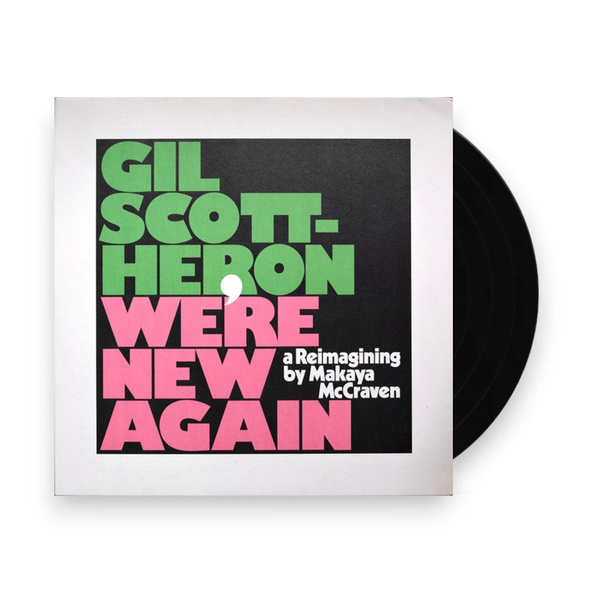 Packshot: Gil Scott-Heron – We're New Again - A Reimagining by Makaya McCraven Vinyl LP | Relix