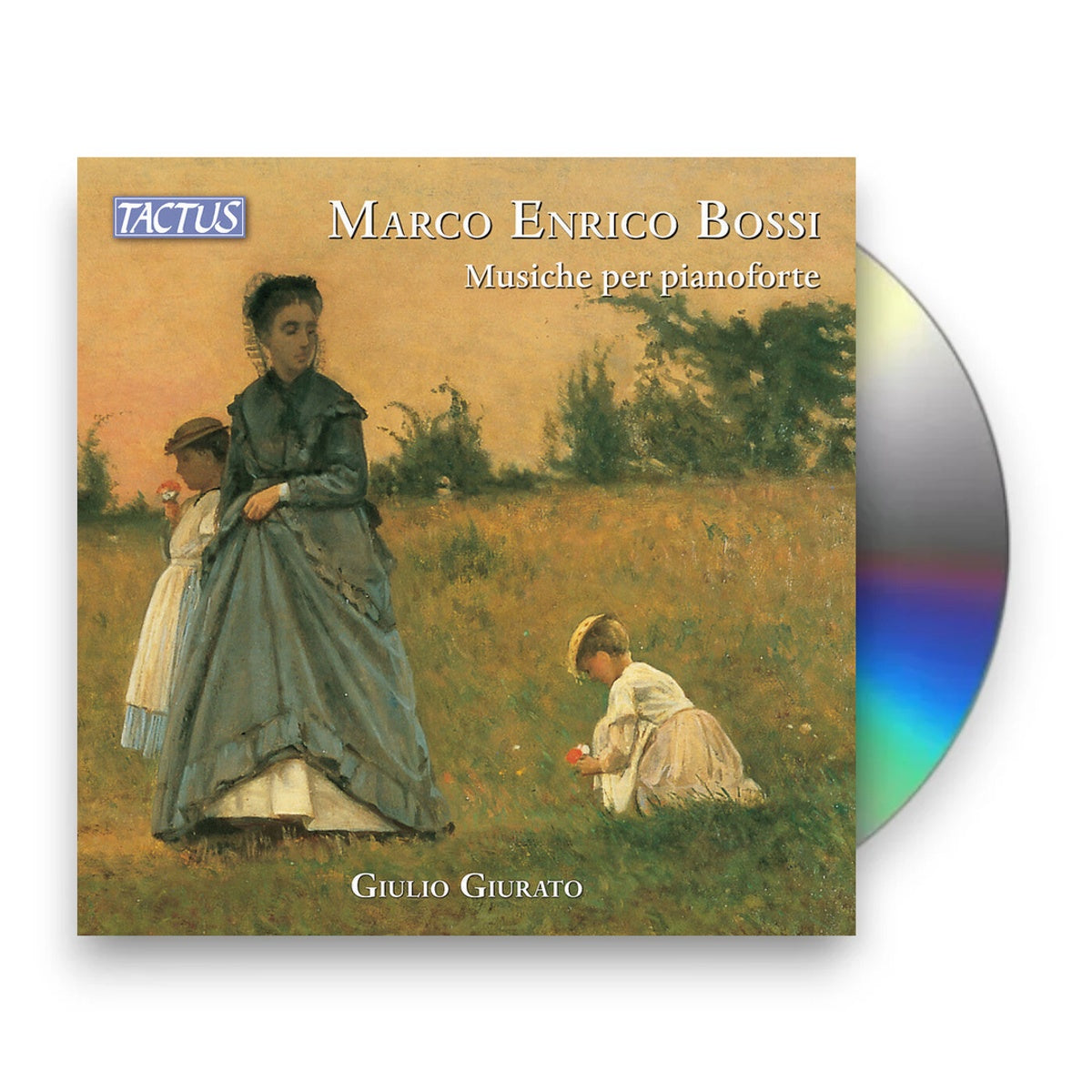 Packshot: Giulio Giurato – Bossi: Muische Per Pianoforte CD | Relix