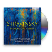 Packshot: Giuseppe Andaloro – Stravinsky: Music For Pno & Orchestra CD | Relix