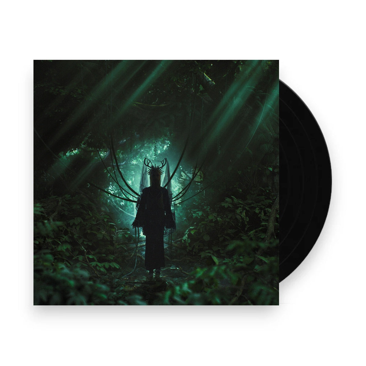 Packshot: Glasswaves – while(True) (Green and Black Galaxy LP Vinyl) Vinyl LP | Relix