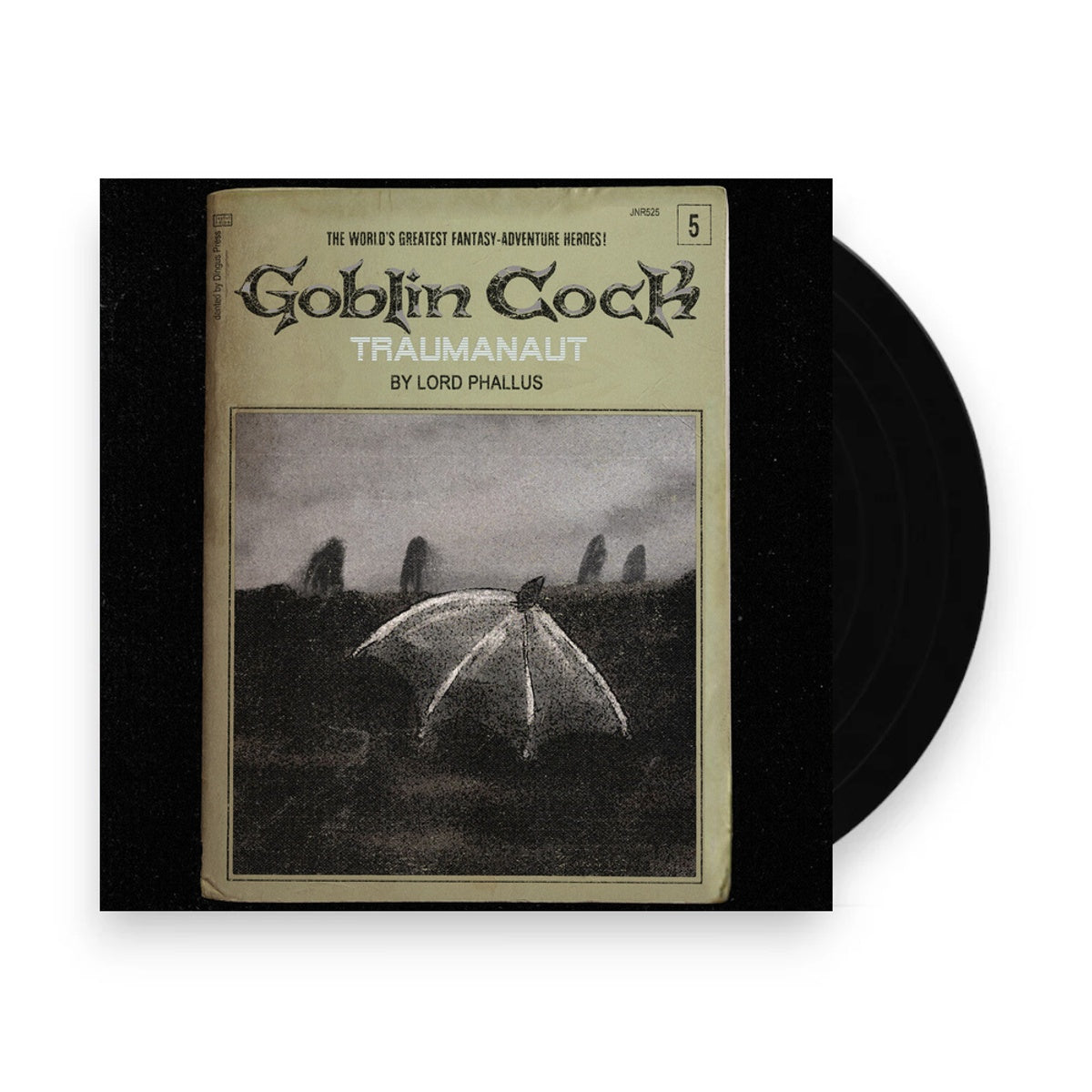 Packshot: Goblin Cock – Traumanaut - Purple/Pink (Colored, Pnk, Purp LP Vinyl) Vinyl LP | Relix