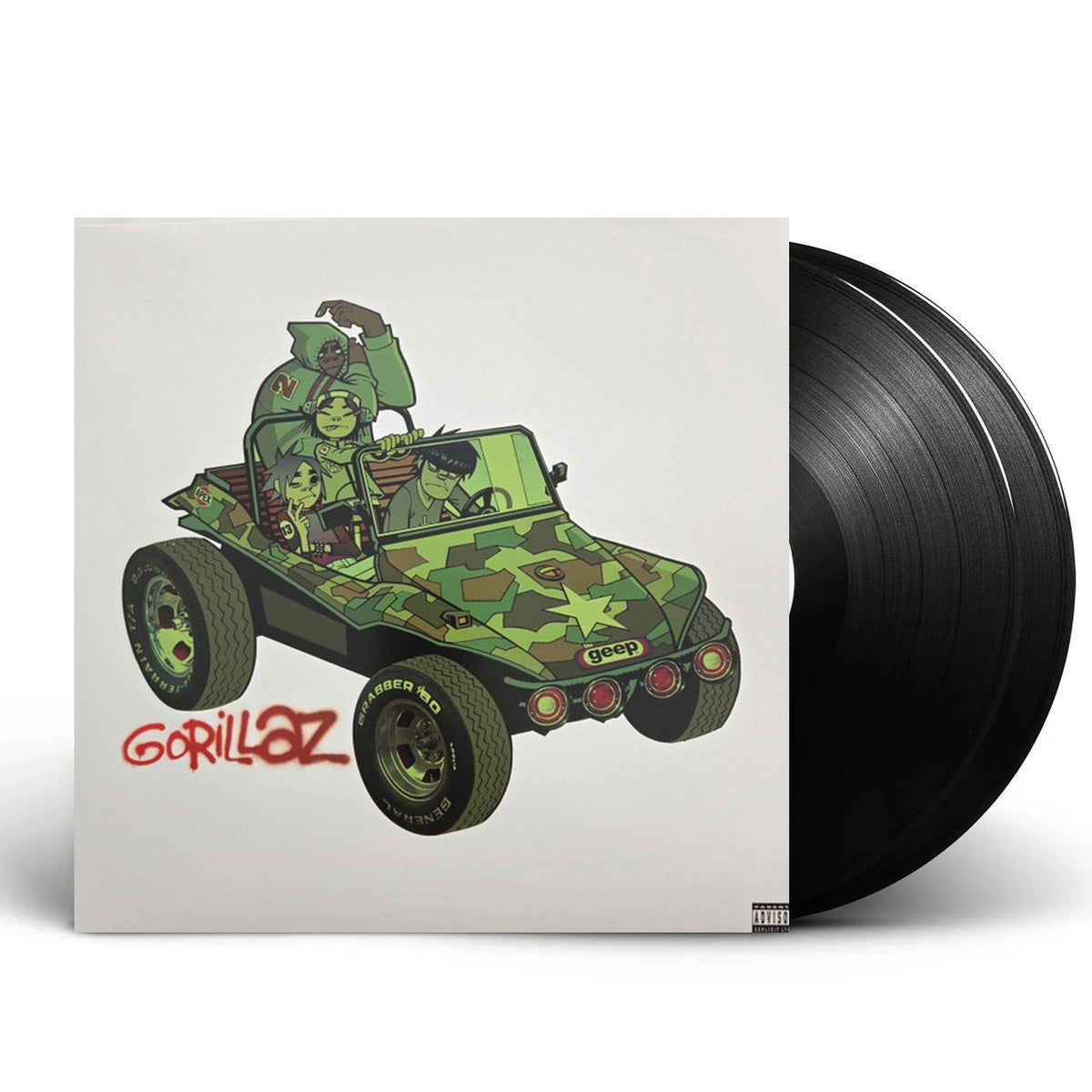 Packshot: Gorillaz – Gorillaz (LP Vinyl) Vinyl LP | Relix