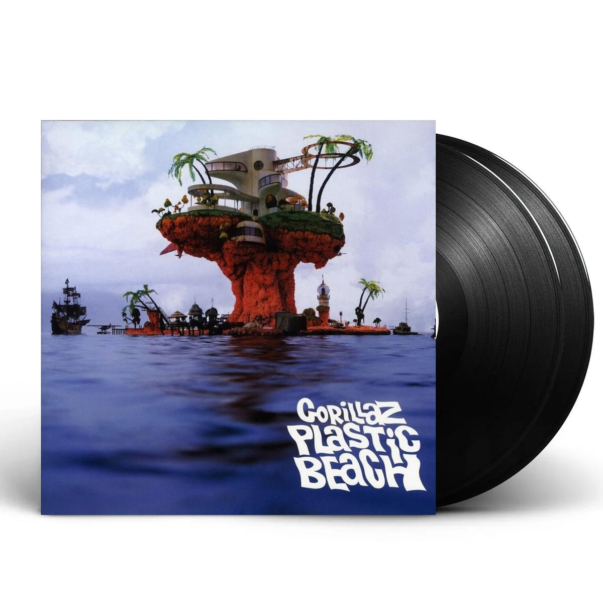 Packshot: Gorillaz – Plastic Beach (LP Vinyl) Vinyl LP | Relix