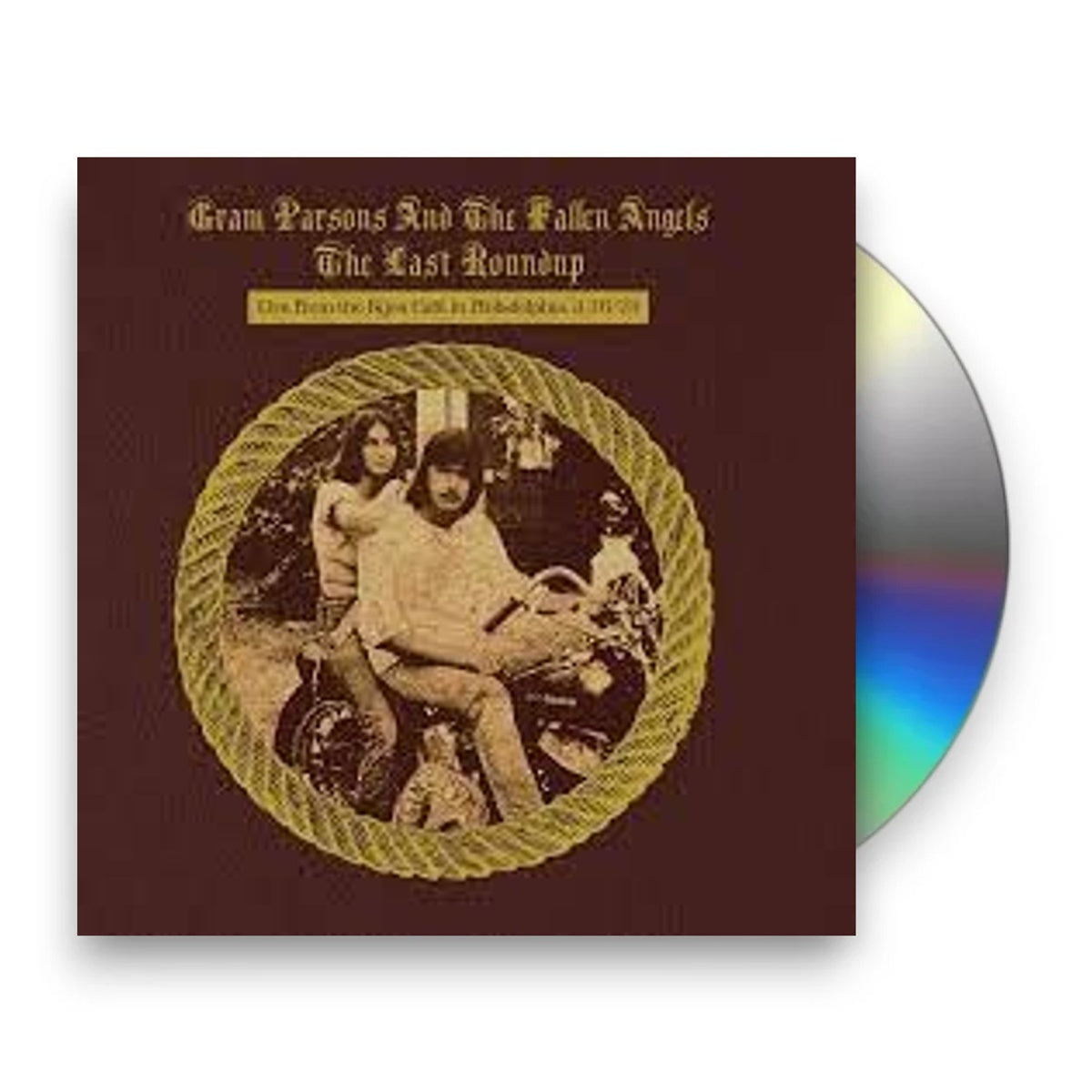 Packshot: Gram Parsons  And The Fallen Angels – Last Roundup - Live From The Bijou Cafe In Philade CD | Relix