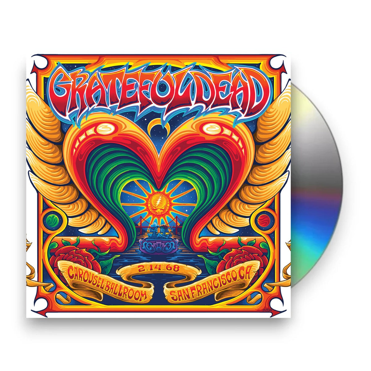 Packshot: Grateful Dead – Carousel Ballroom San Francisco Ca 2/14/68 (Live CD) CD | Relix