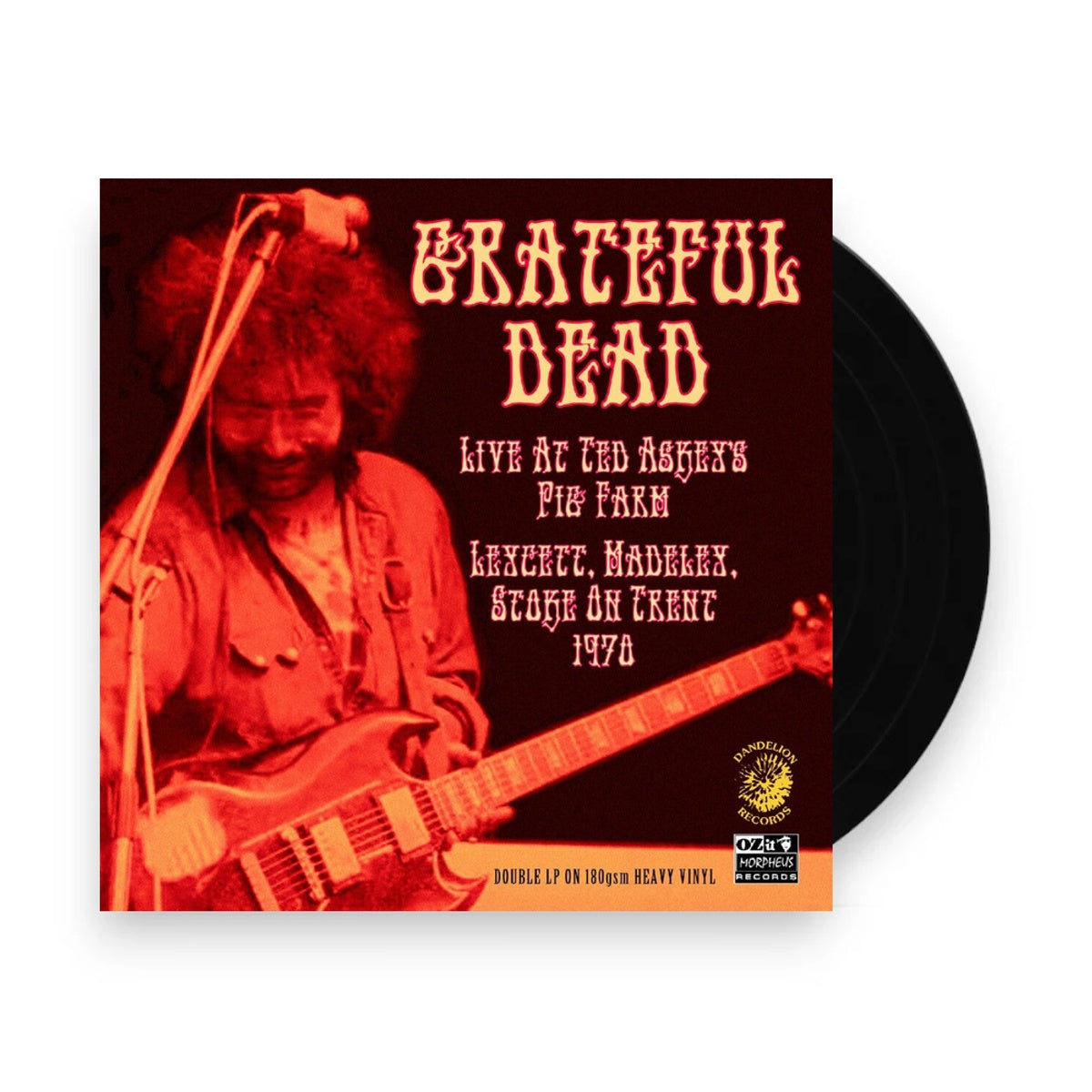 Packshot: Grateful Dead – Live At Ted Askey's Pig Farm 1970 (LP Vinyl) Vinyl LP | Relix
