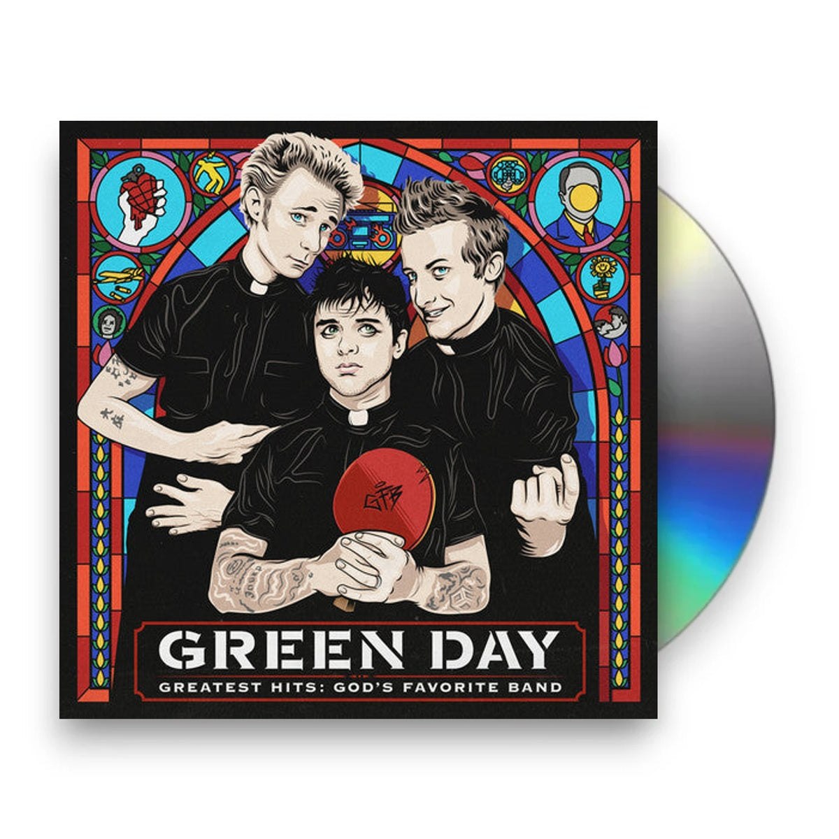 Packshot: Green Day – Greatest Hits: God's Favorite Band (Clean CD) CD | Relix