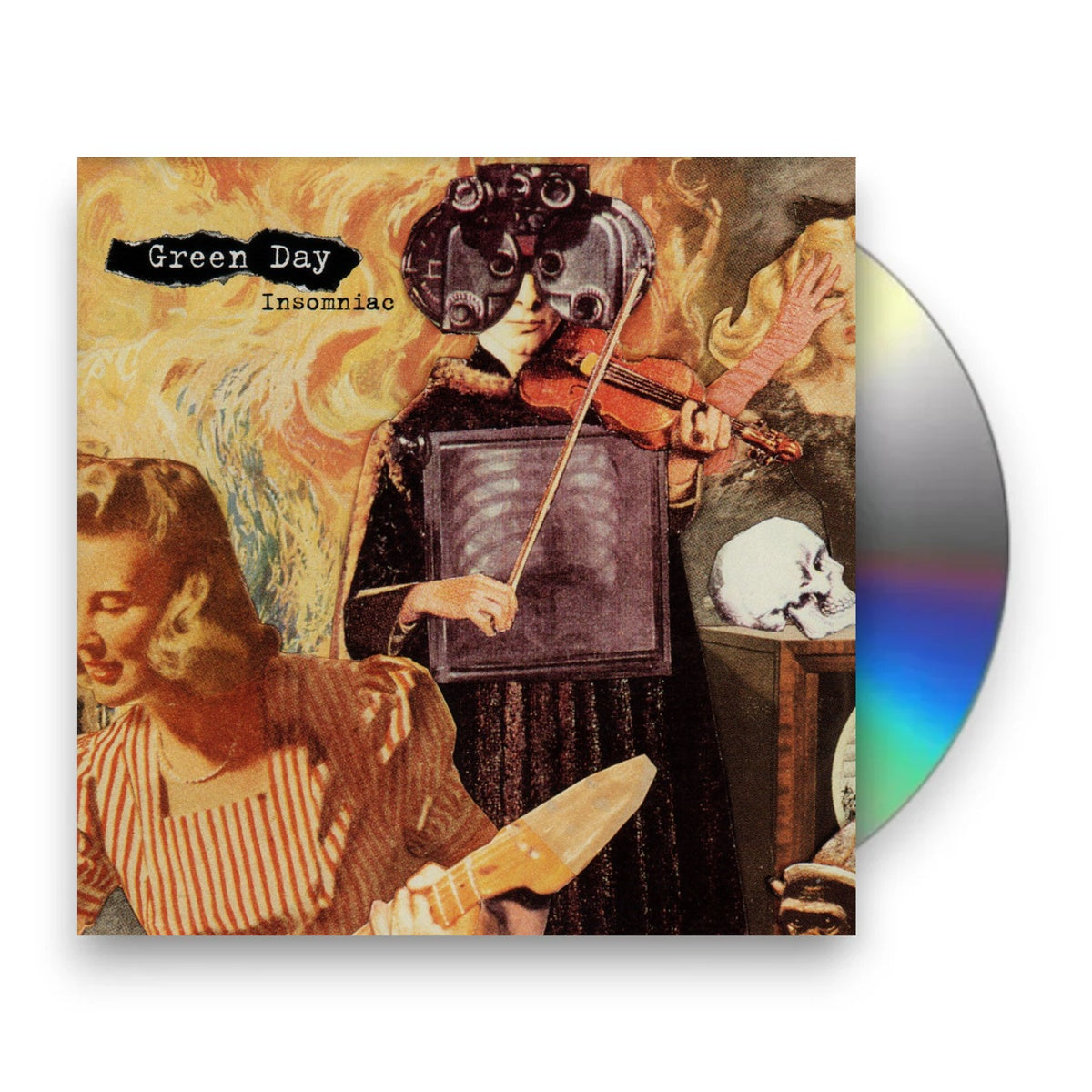 Packshot: Green Day – Insomniac CD | Relix