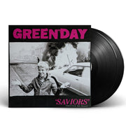 Packshot: Green Day – Saviors - (Edition de luxe, Hot Pink with White Splatter LP Vinyl) Vinyl LP | Relix