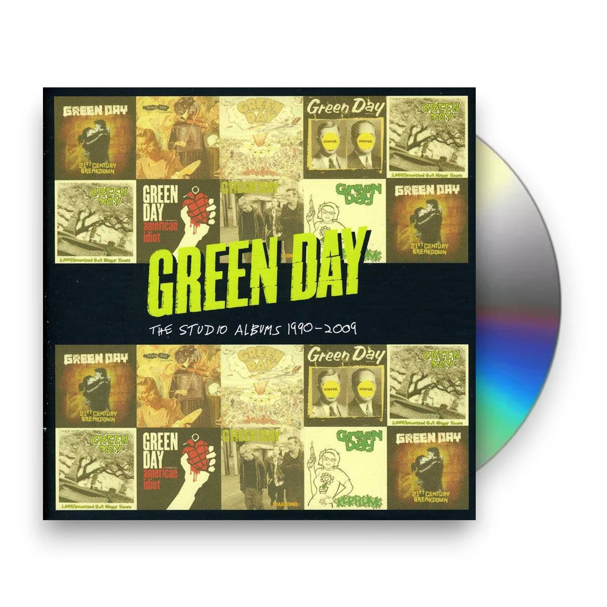 Packshot: Green Day – Studio Albums 1990-09 (Import CD) CD | Relix