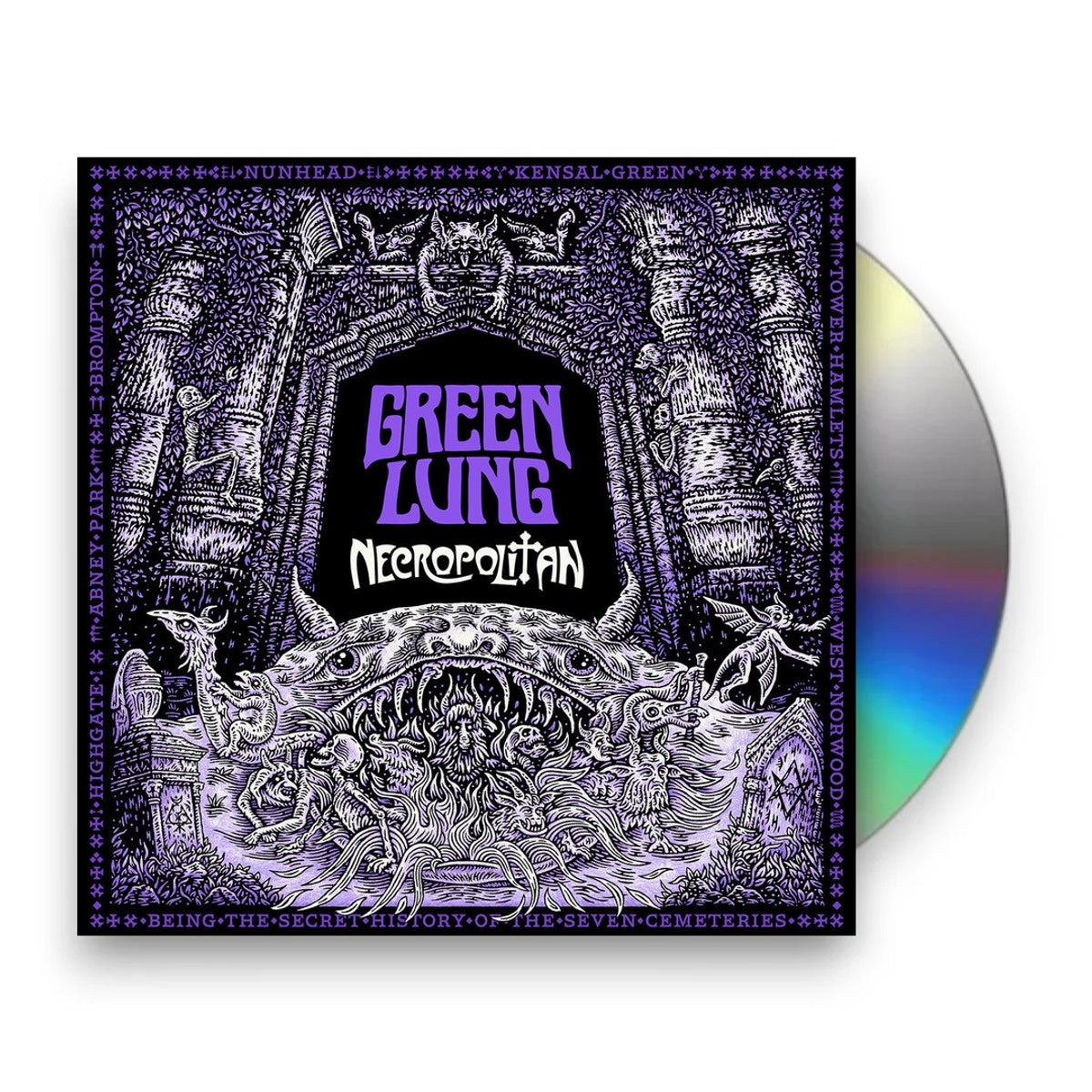 Packshot: Green Lung – Necropolitan (Jewl CD) CD | Relix
