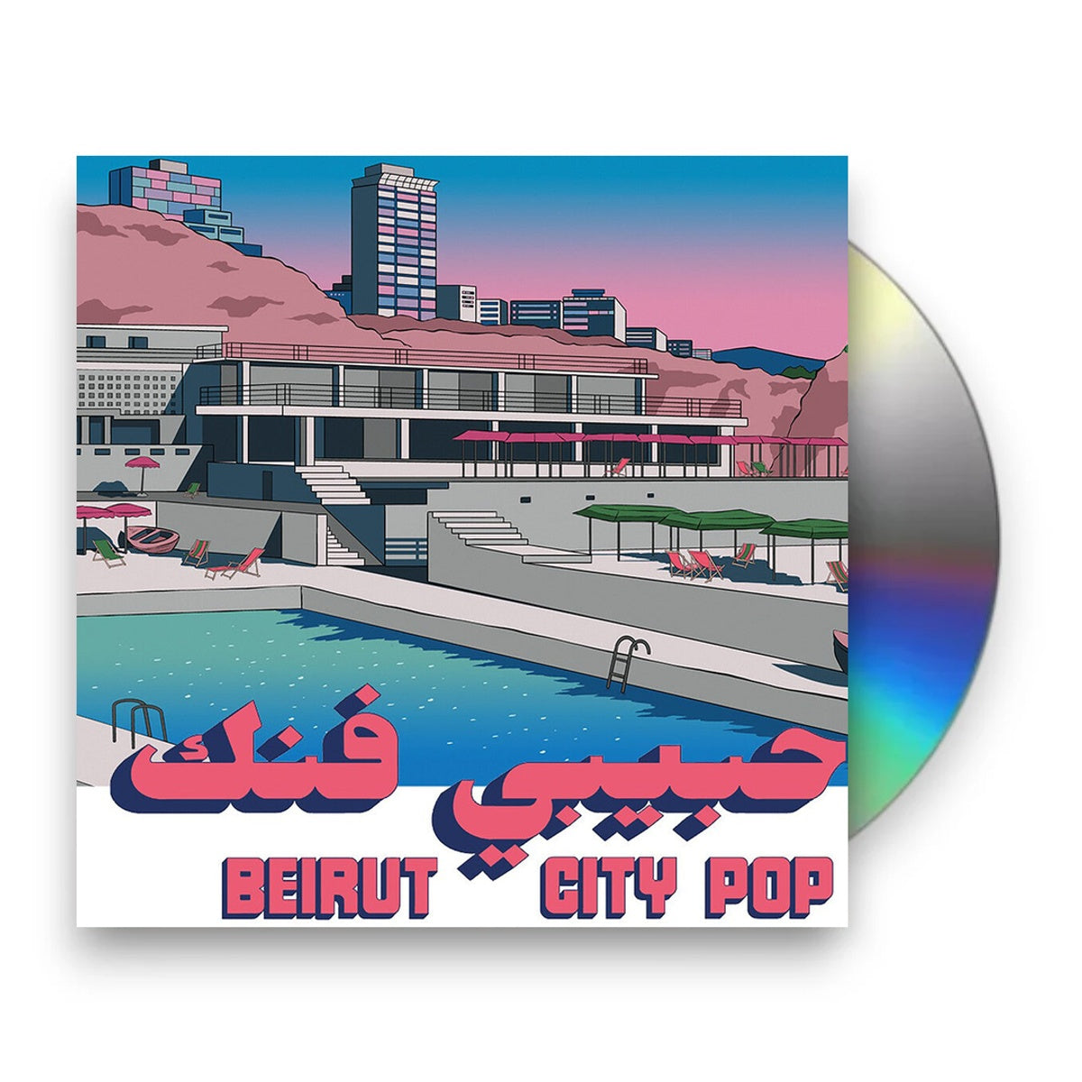 Packshot: Habibi Funk 035: Beirut City Comp / Various – Habibi Funk 035: Beirut City Comp / Various (CD) CD | Relix